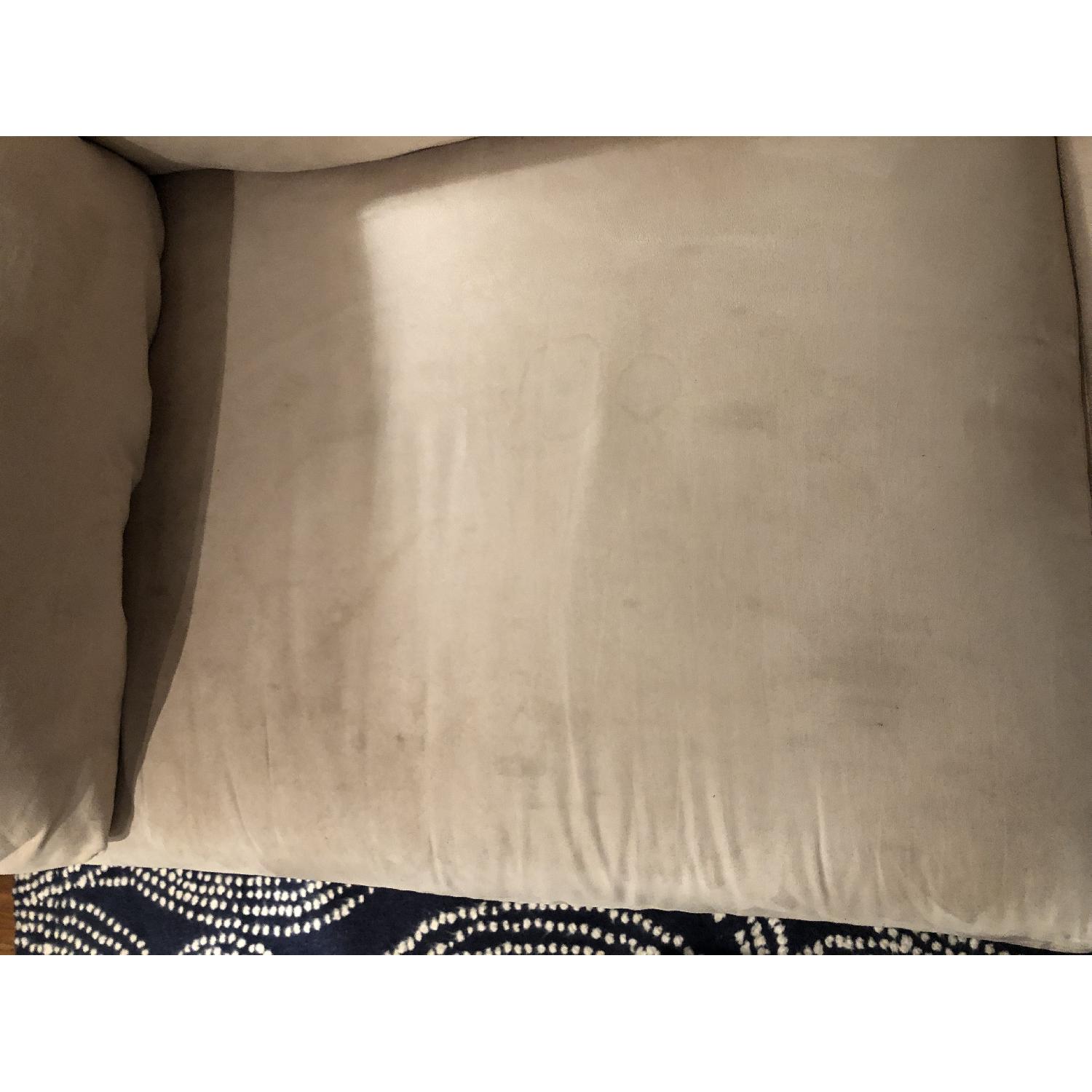 Jennifer Convertibles Softee Full Size Sleeper Loveseat - image-4