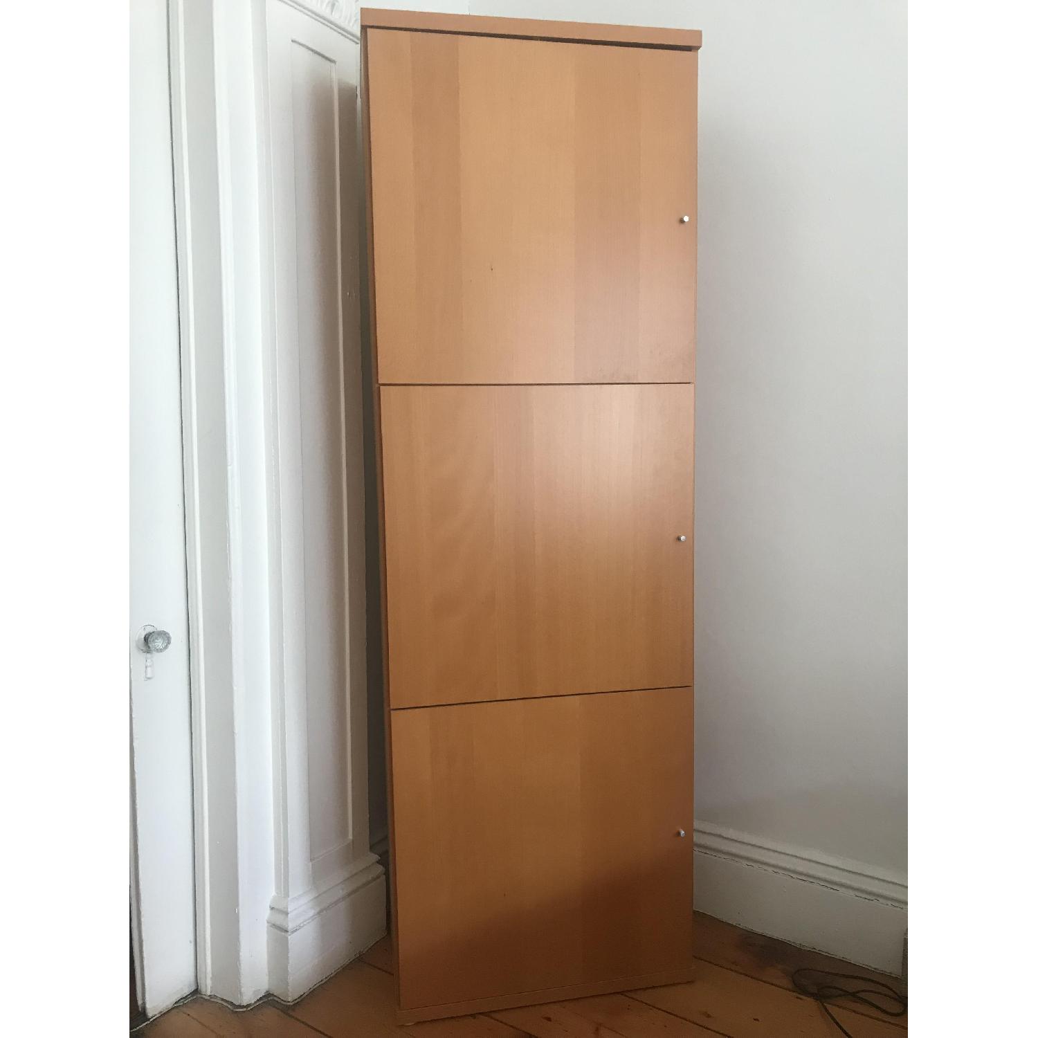 Ikea Bonde Wall Unit w/ Doors AptDeco
