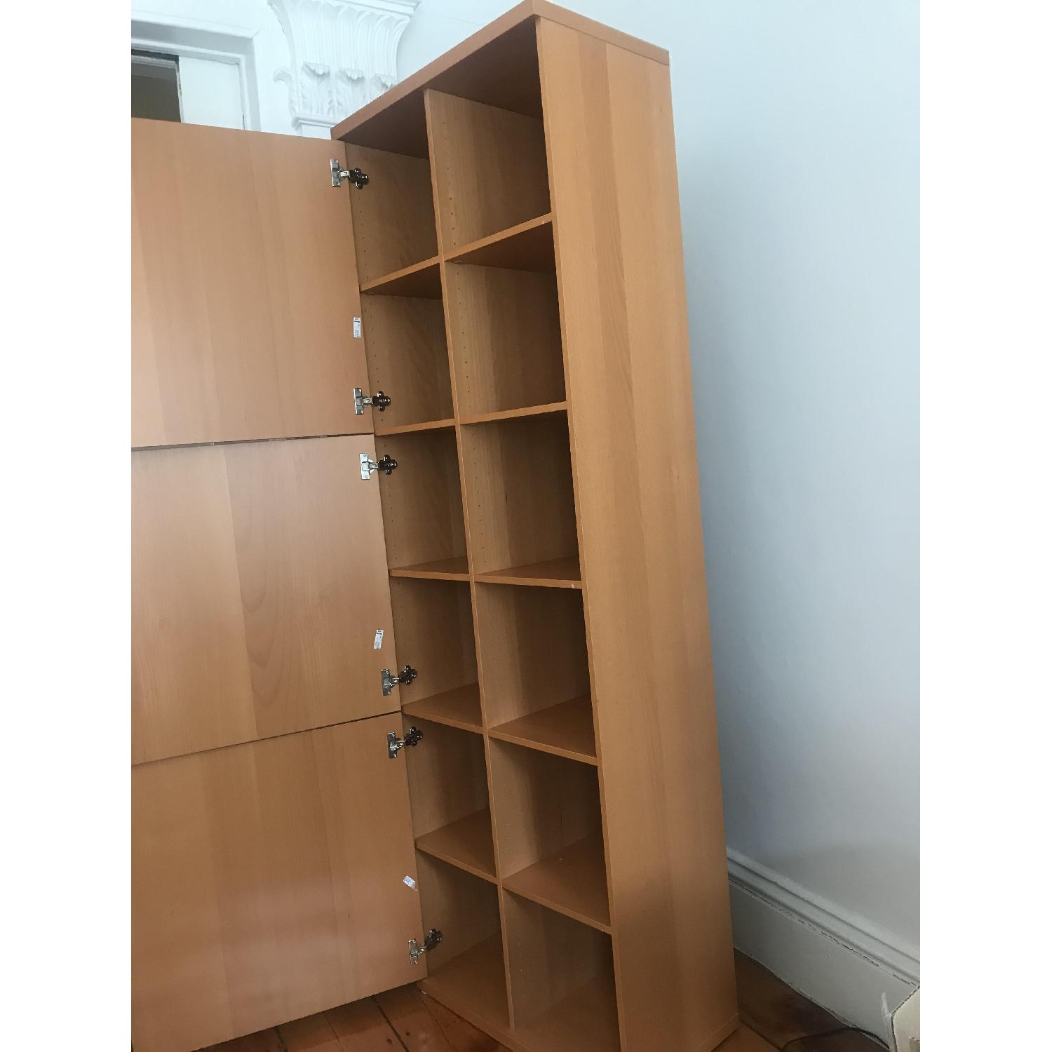 Ikea Bonde Wall Unit w/ Doors AptDeco