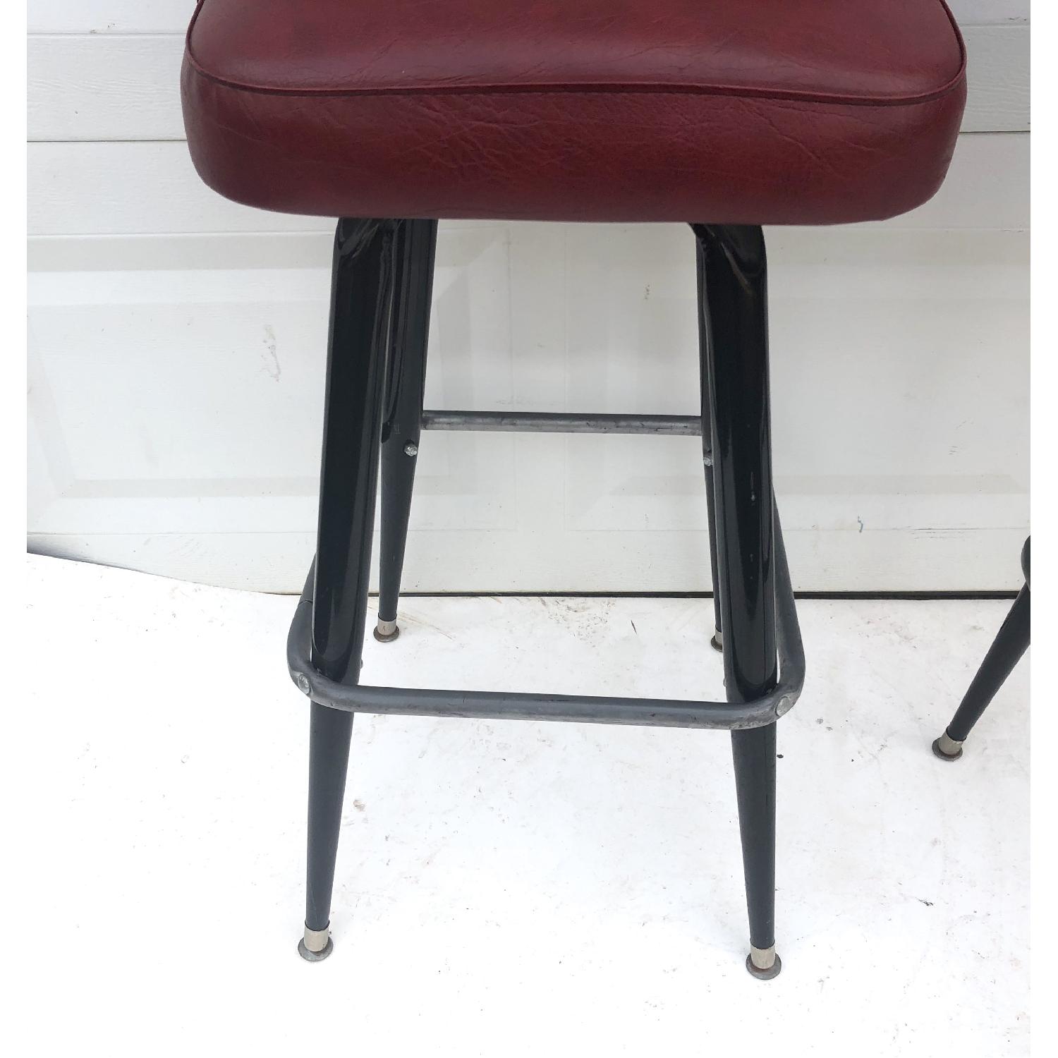 Vintage Mid-Century Modern Bar Stools - image-2