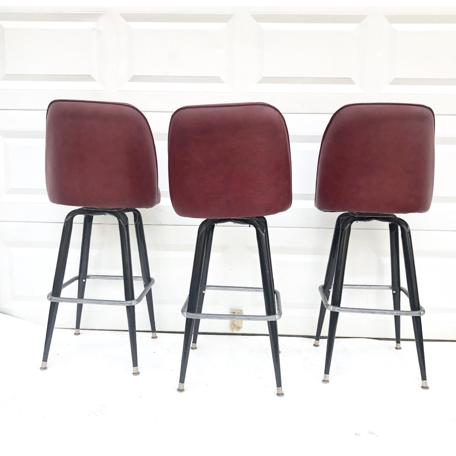 Vintage Mid-Century Modern Bar Stools - image-11