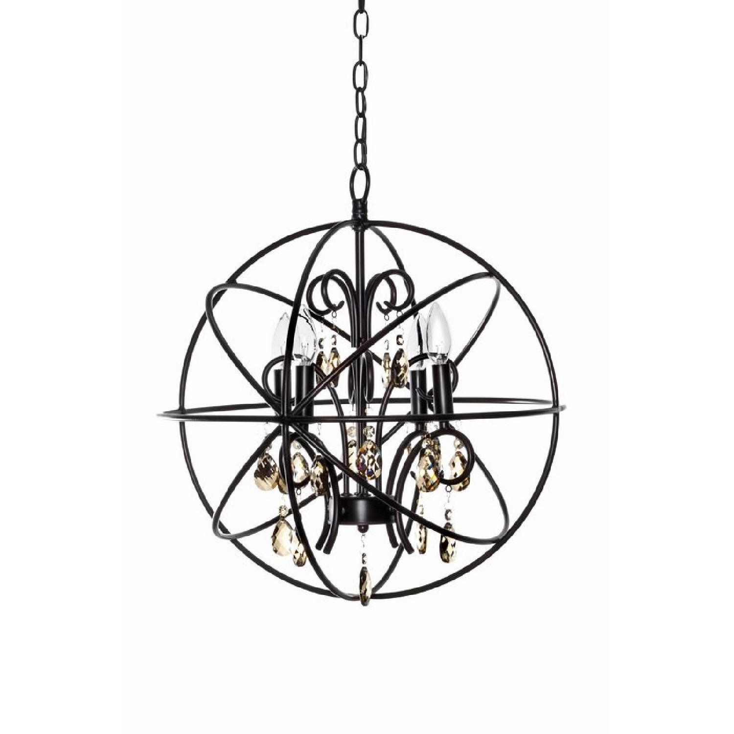 Willa Arlo Interiors 4-Light Globe Chandelier - image-1