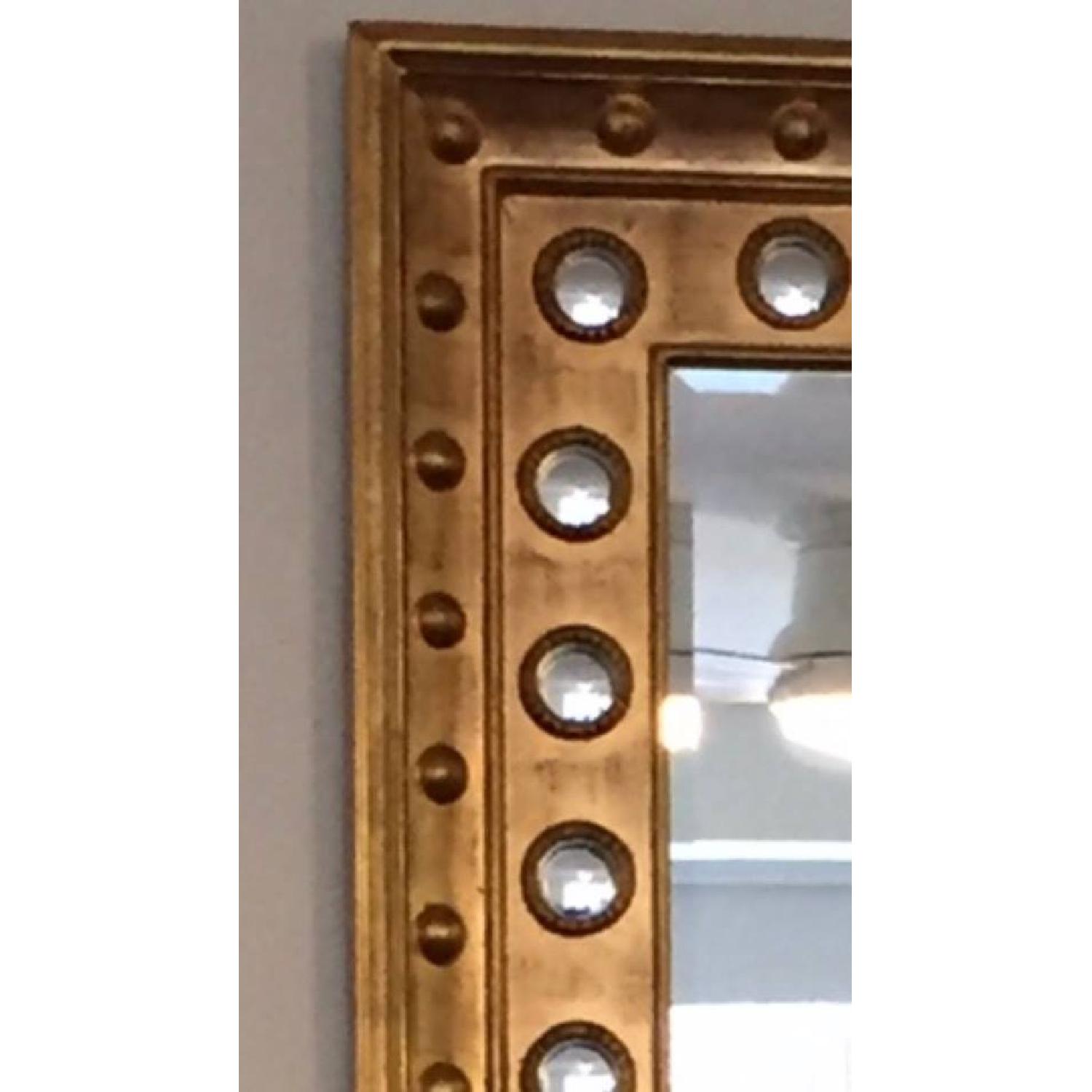 Z Gallerie Large Gold Brushed Mirror - image-2