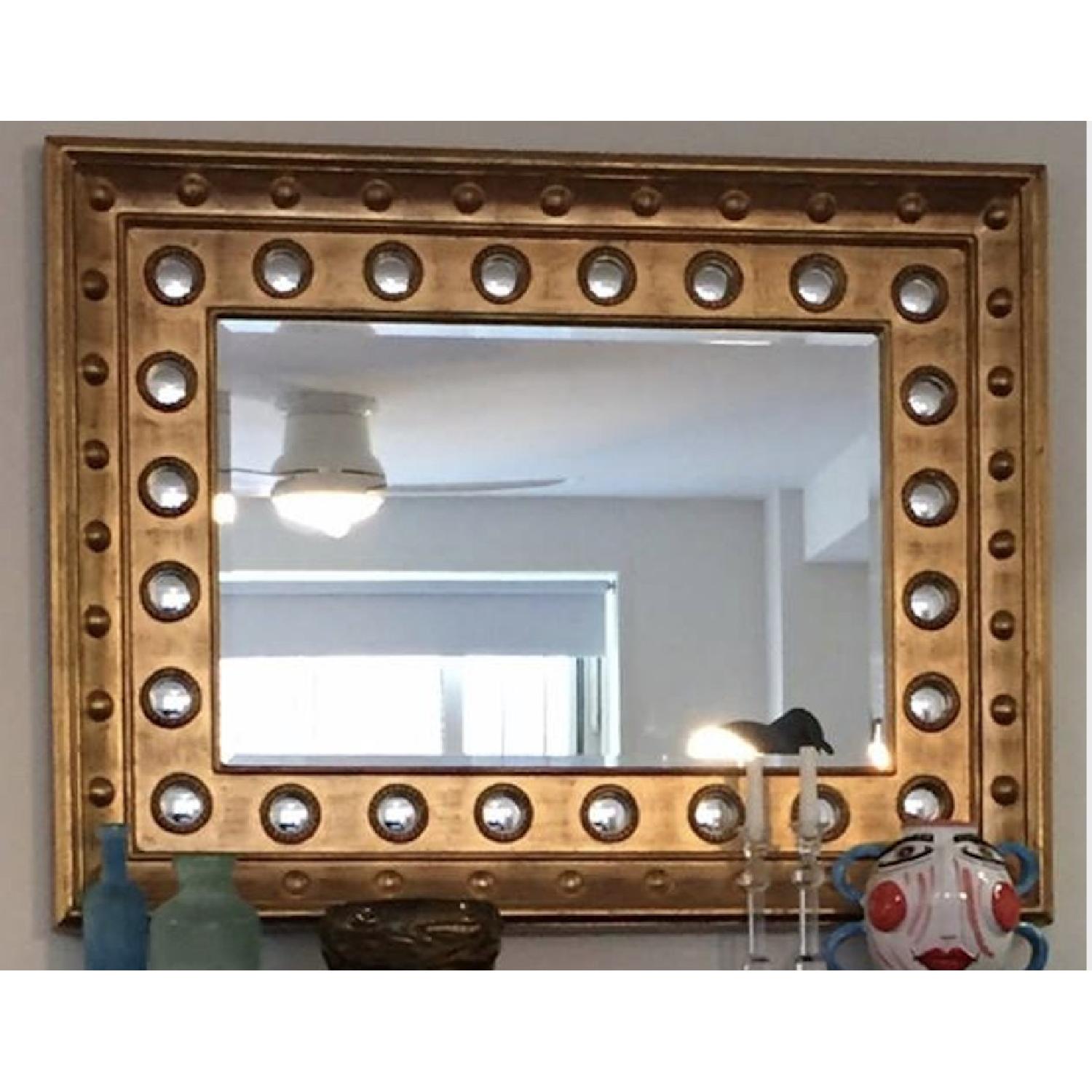 Z Gallerie Large Gold Brushed Mirror - image-3