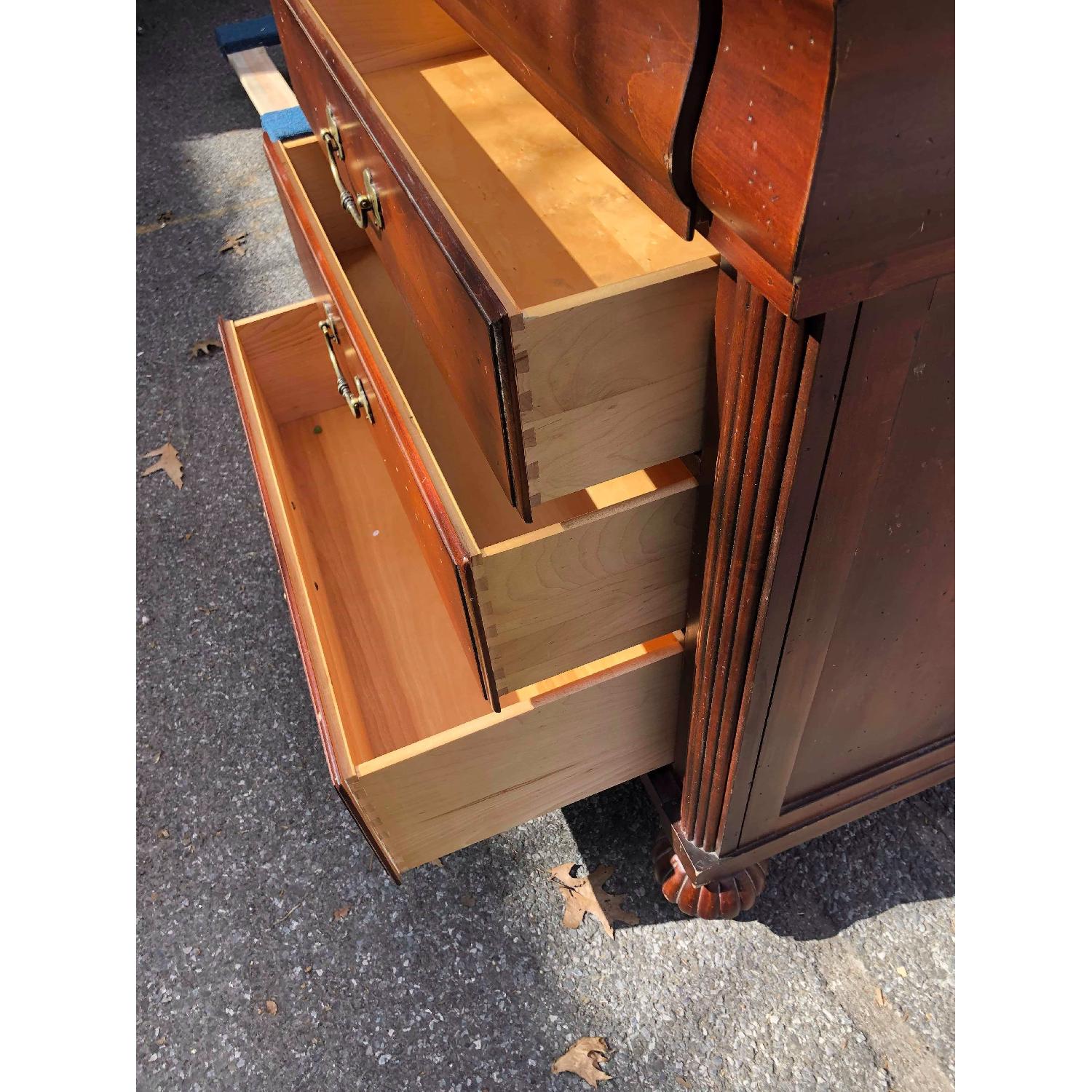 Ethan Allen Solid Wood Dresser - image-9