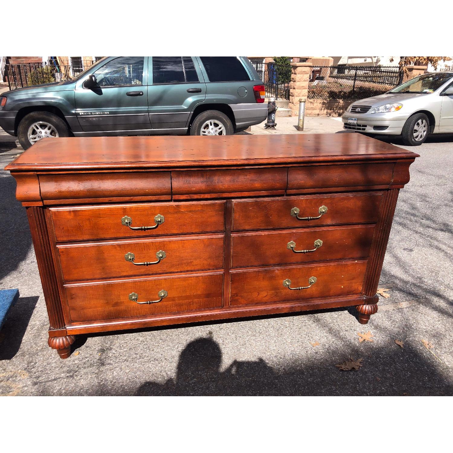 Ethan Allen Solid Wood Dresser - image-12