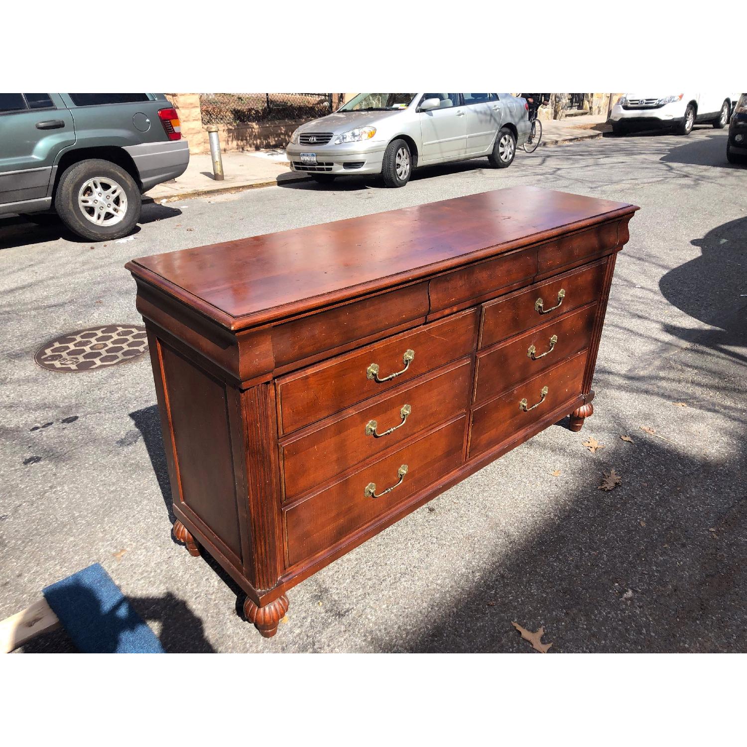 Ethan Allen Solid Wood Dresser - image-15