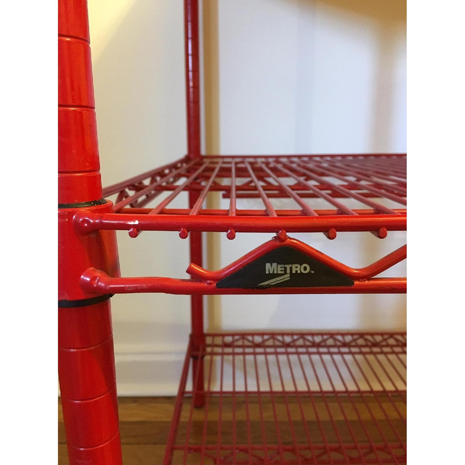 Container Store Metro Shelving Butcher Block Kitchen Island - image-4