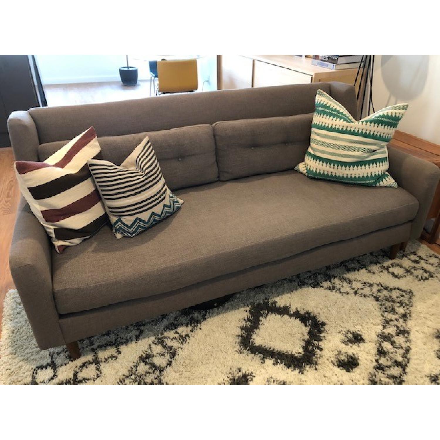 West Elm Crosby Mid-Century Sofa - image-2