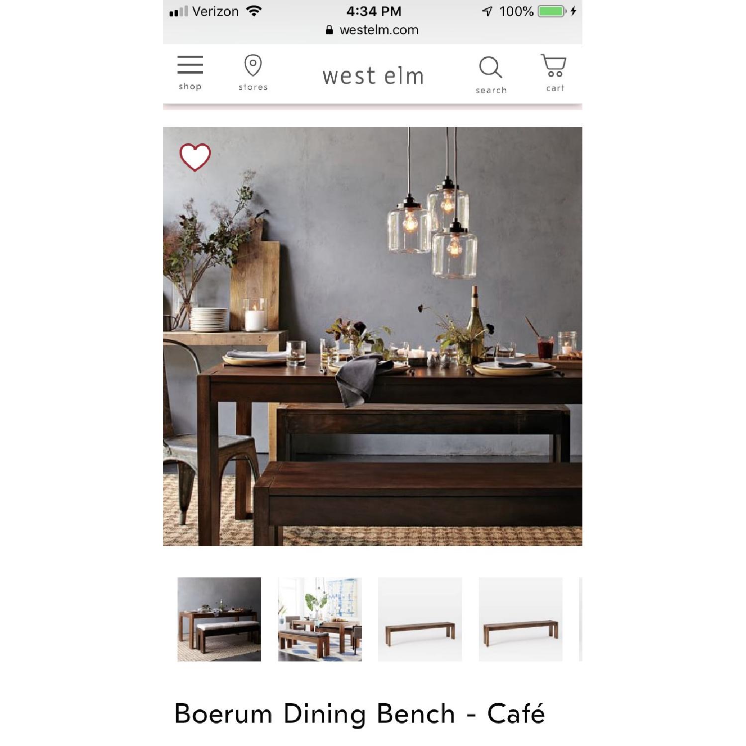 West Elm Boerum Wood Dining Table - image-1