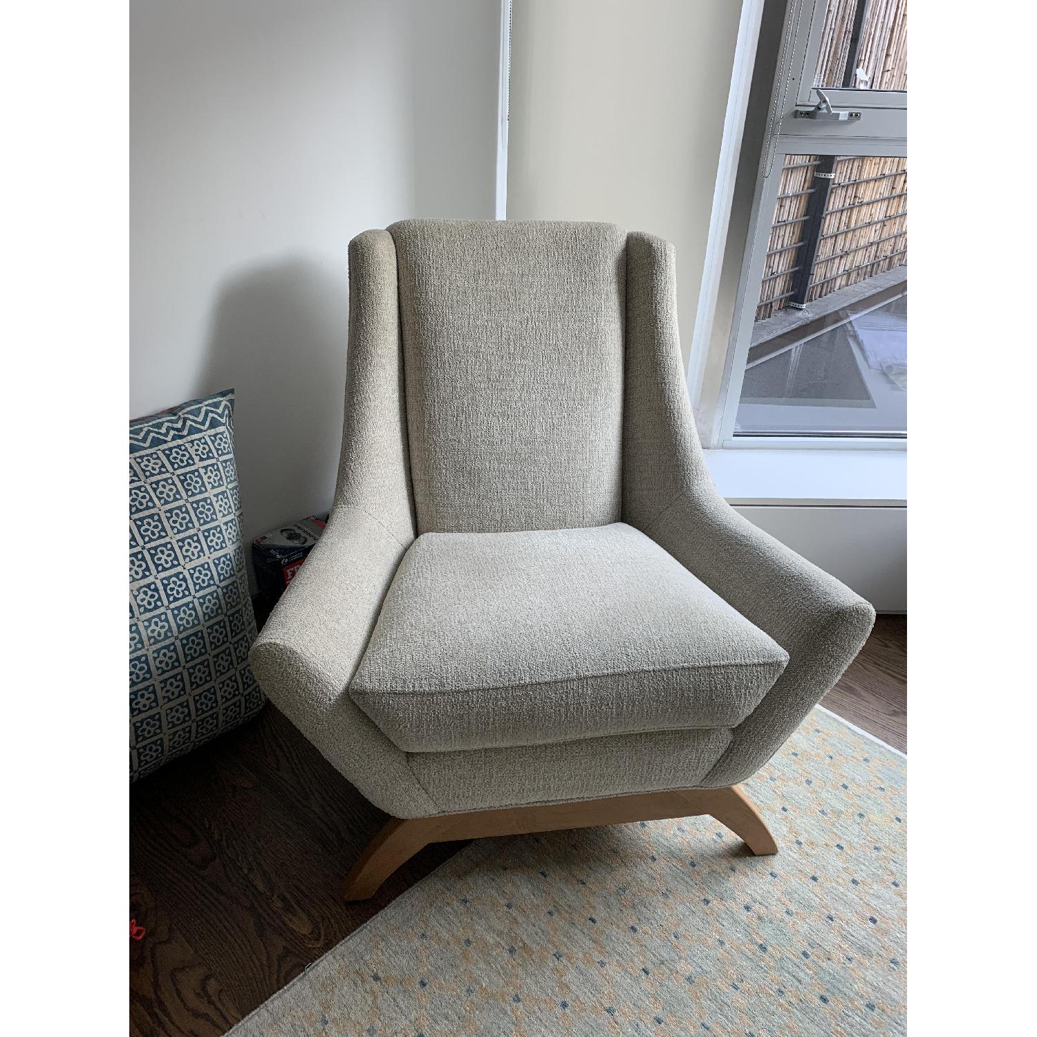 Dwell Studio Jensen Chair & Ottoman AptDeco