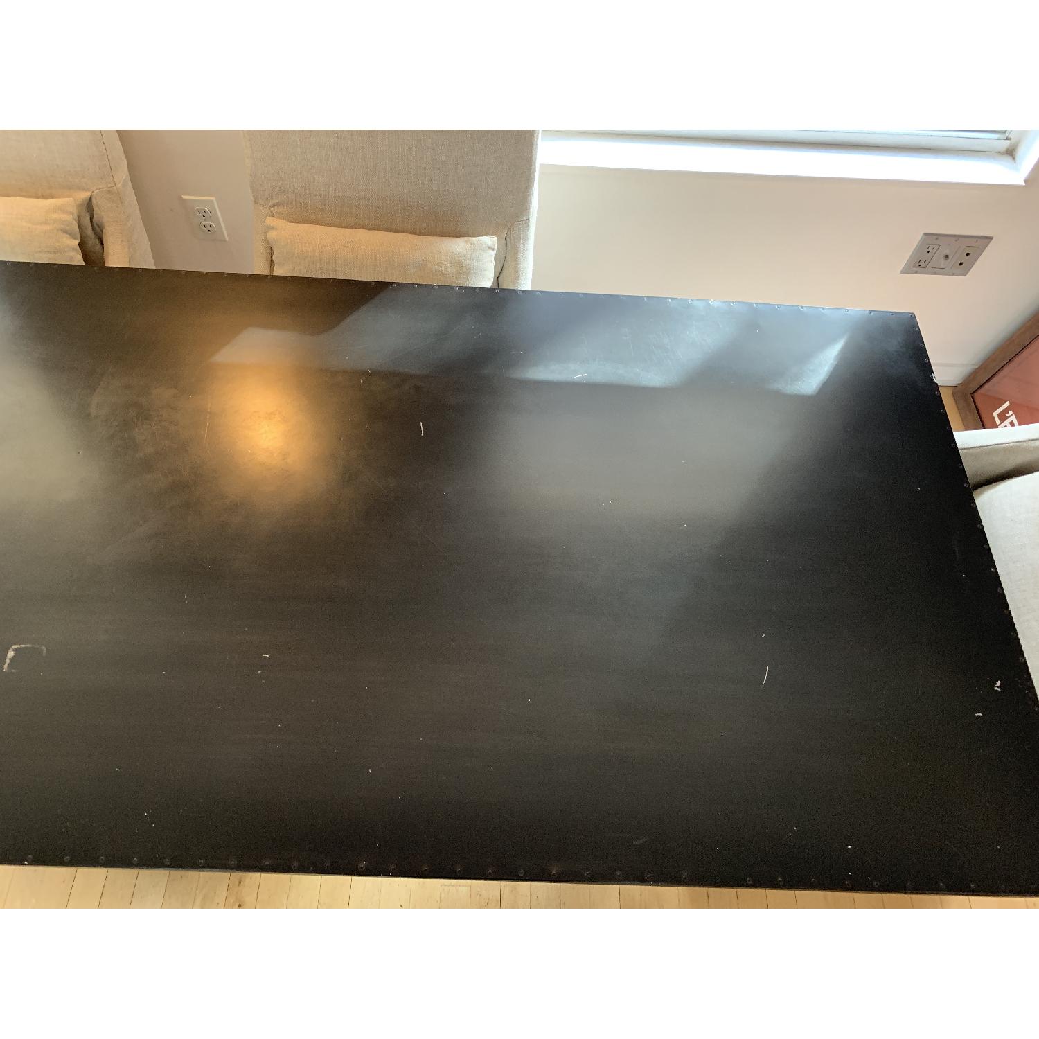 Restoration Hardware Zinc & Cast Iron Table - image-4