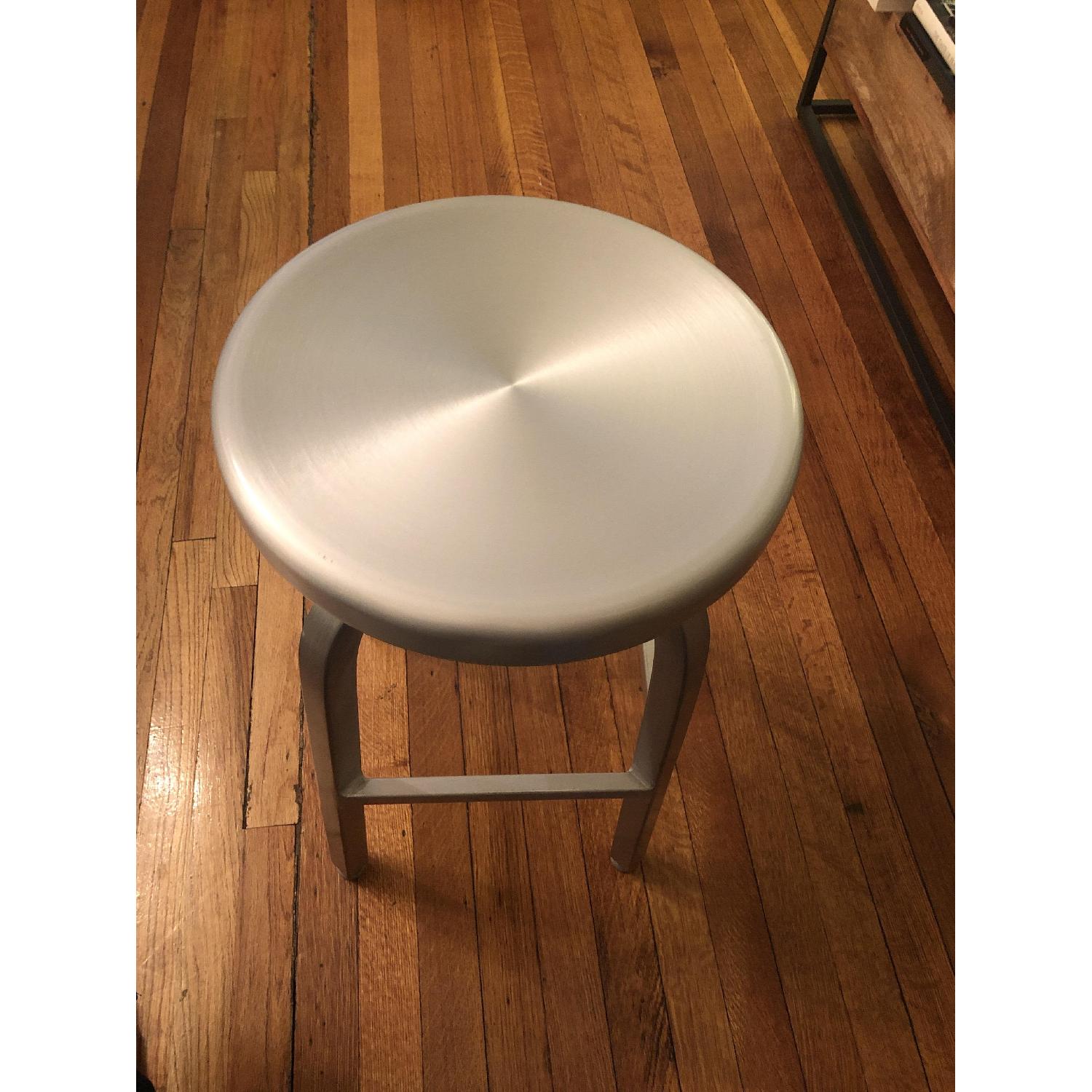 Crate & Barrel Swivel Counter Stools - image-4