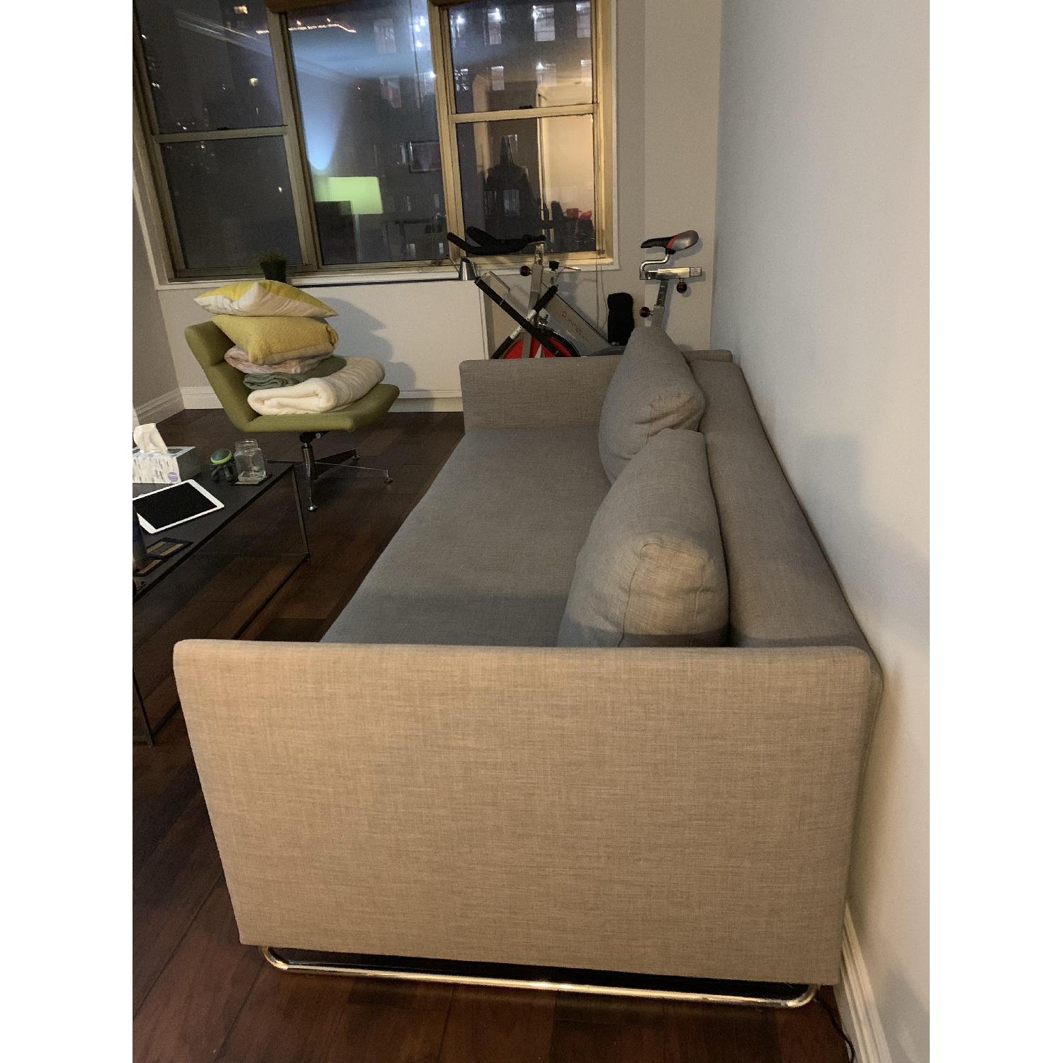 CB2 Tandom Grey Sleeper Sofa - image-2
