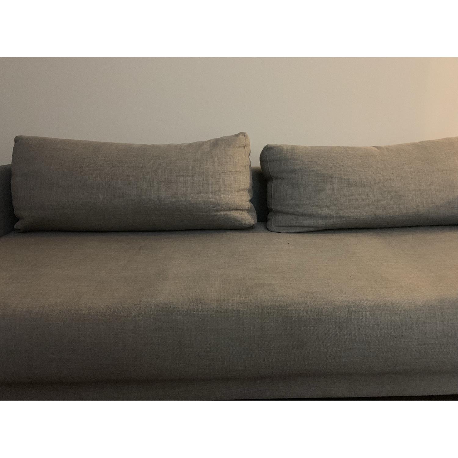 CB2 Tandom Grey Sleeper Sofa - image-3