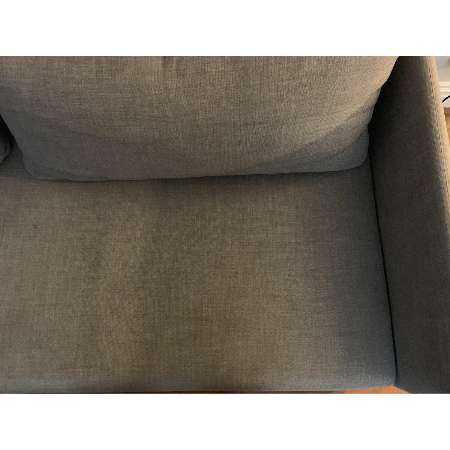 CB2 Tandom Grey Sleeper Sofa - image-5