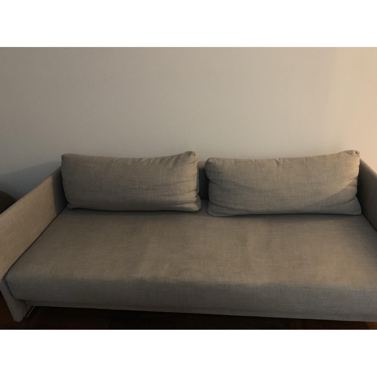 CB2 Tandom Grey Sleeper Sofa - image-7