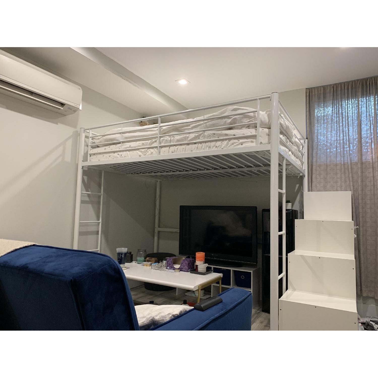 Viv + Rae Full Size Metal Loft Bed - image-2