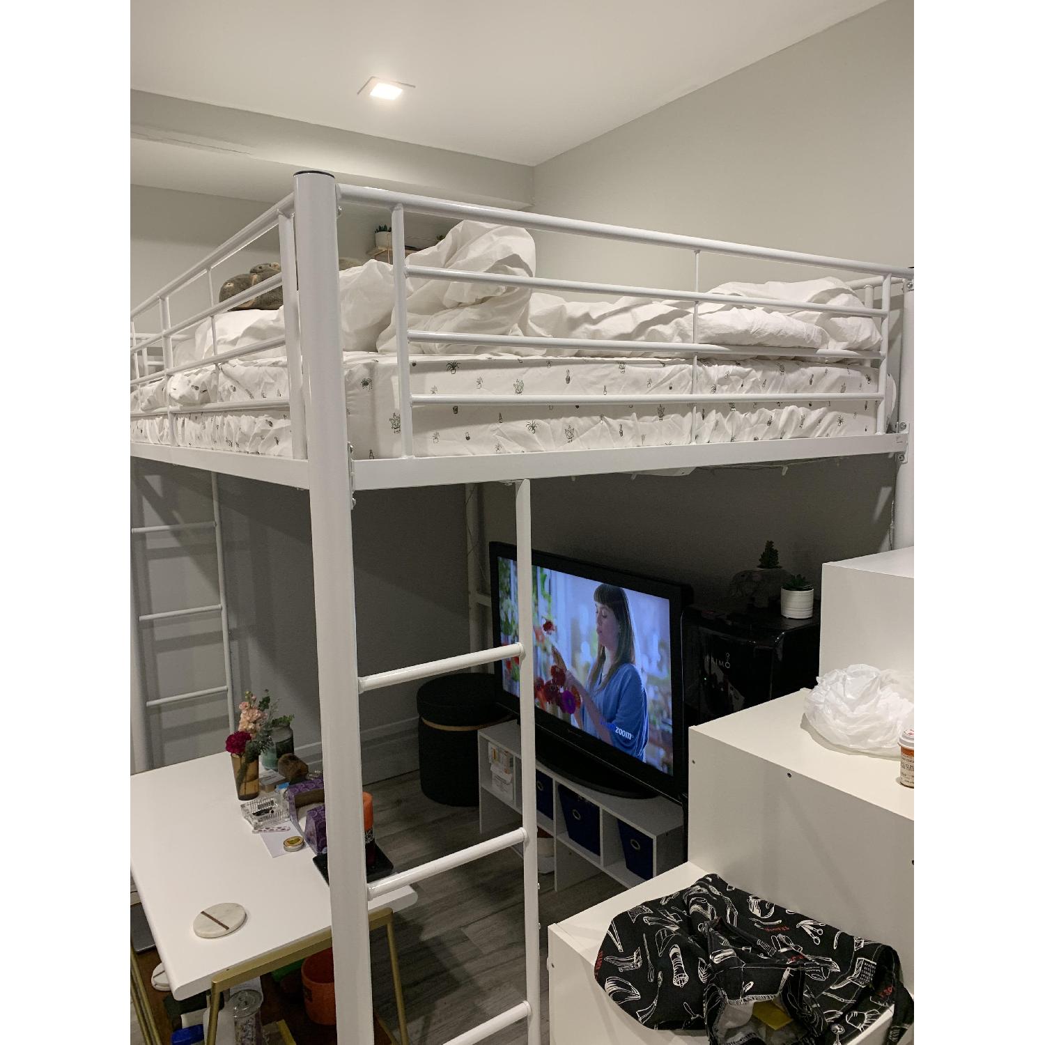 Viv + Rae Full Size Metal Loft Bed - image-3