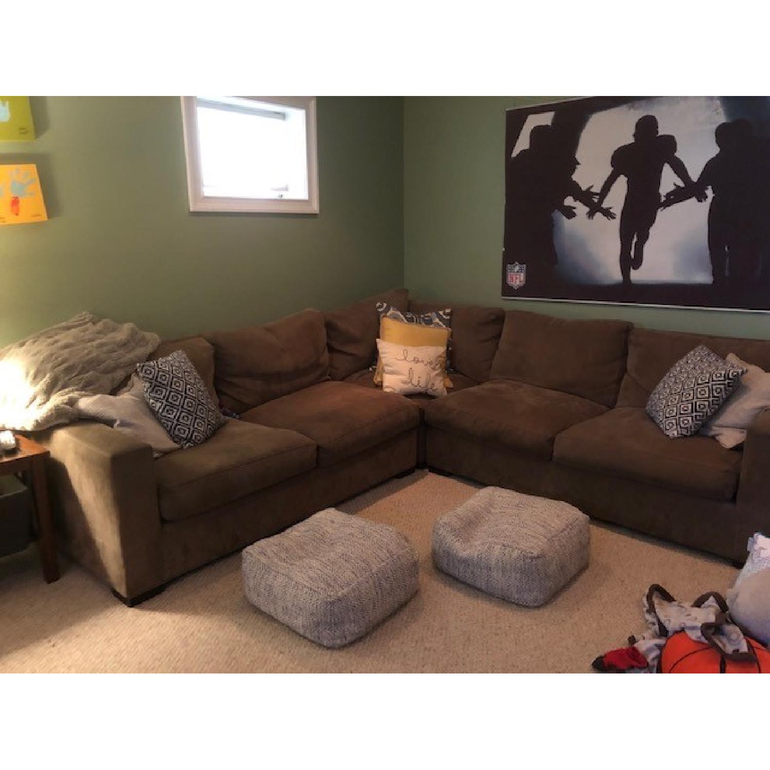 Crate & Barrel Axis II 3-Piece Sectional Sofa - image-1