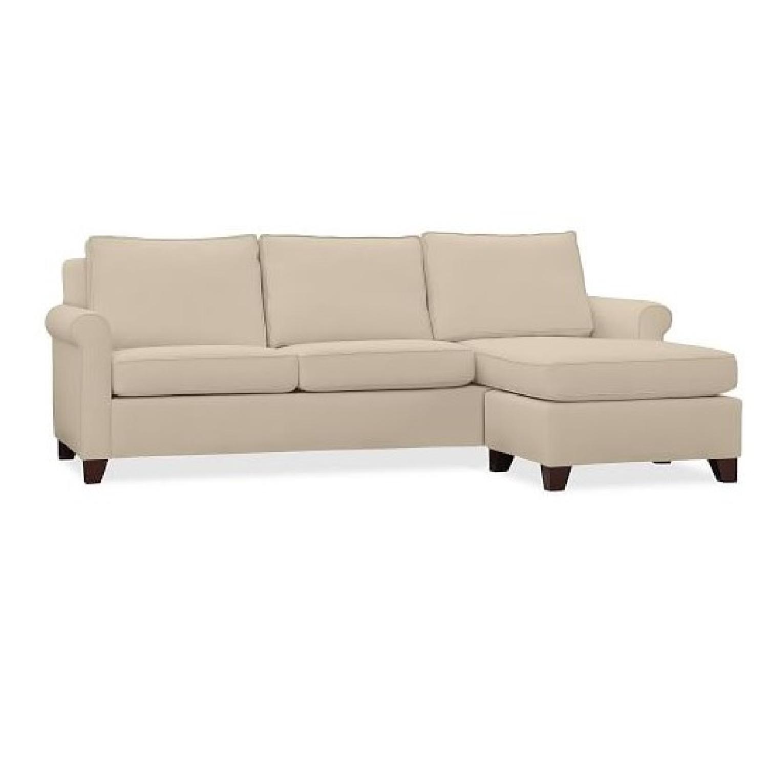Pottery Barn Cameron 2Piece Sectional Sofa AptDeco
