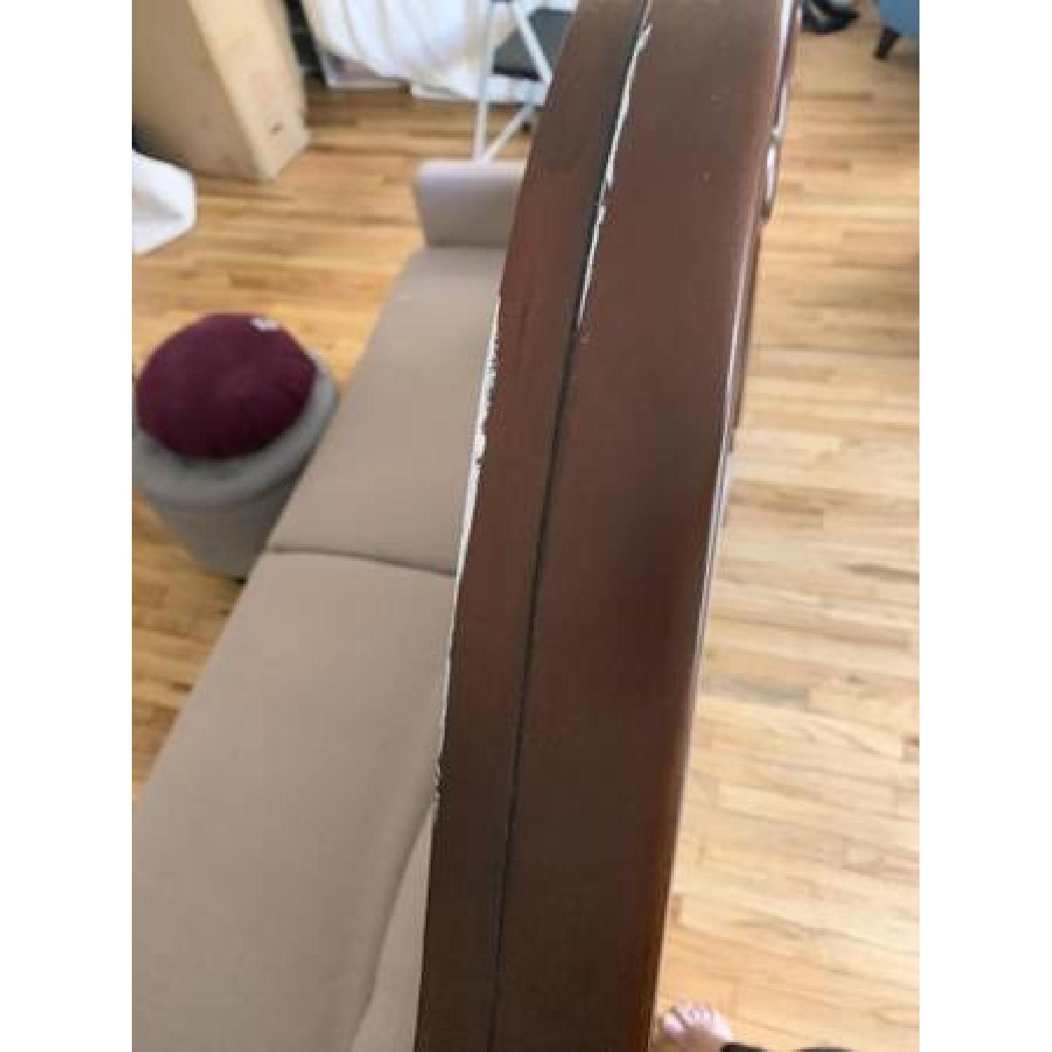 Raymour & Flanigan Ashbury Cherry Headboard - image-2