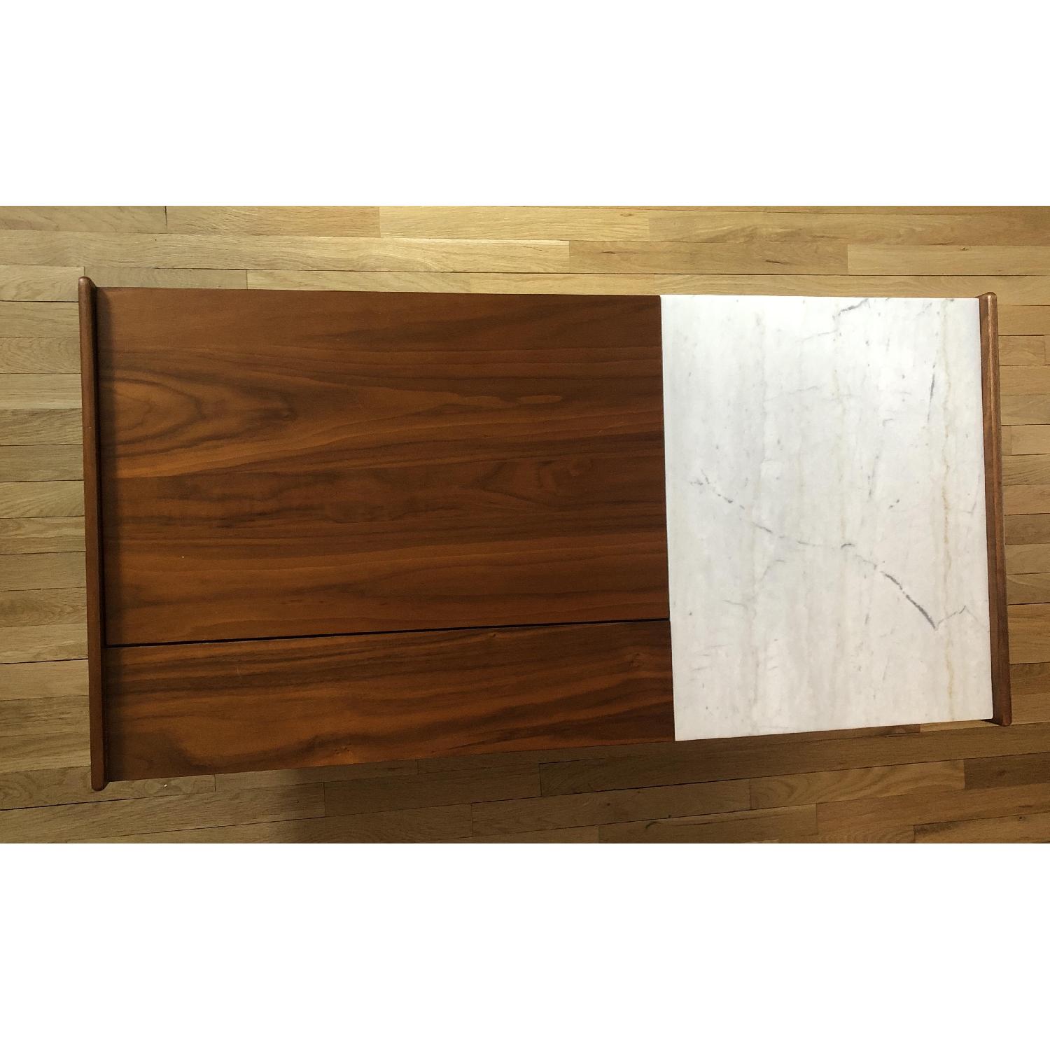 West Elm Mid Century Pop-Up Storage Coffee Table - image-7