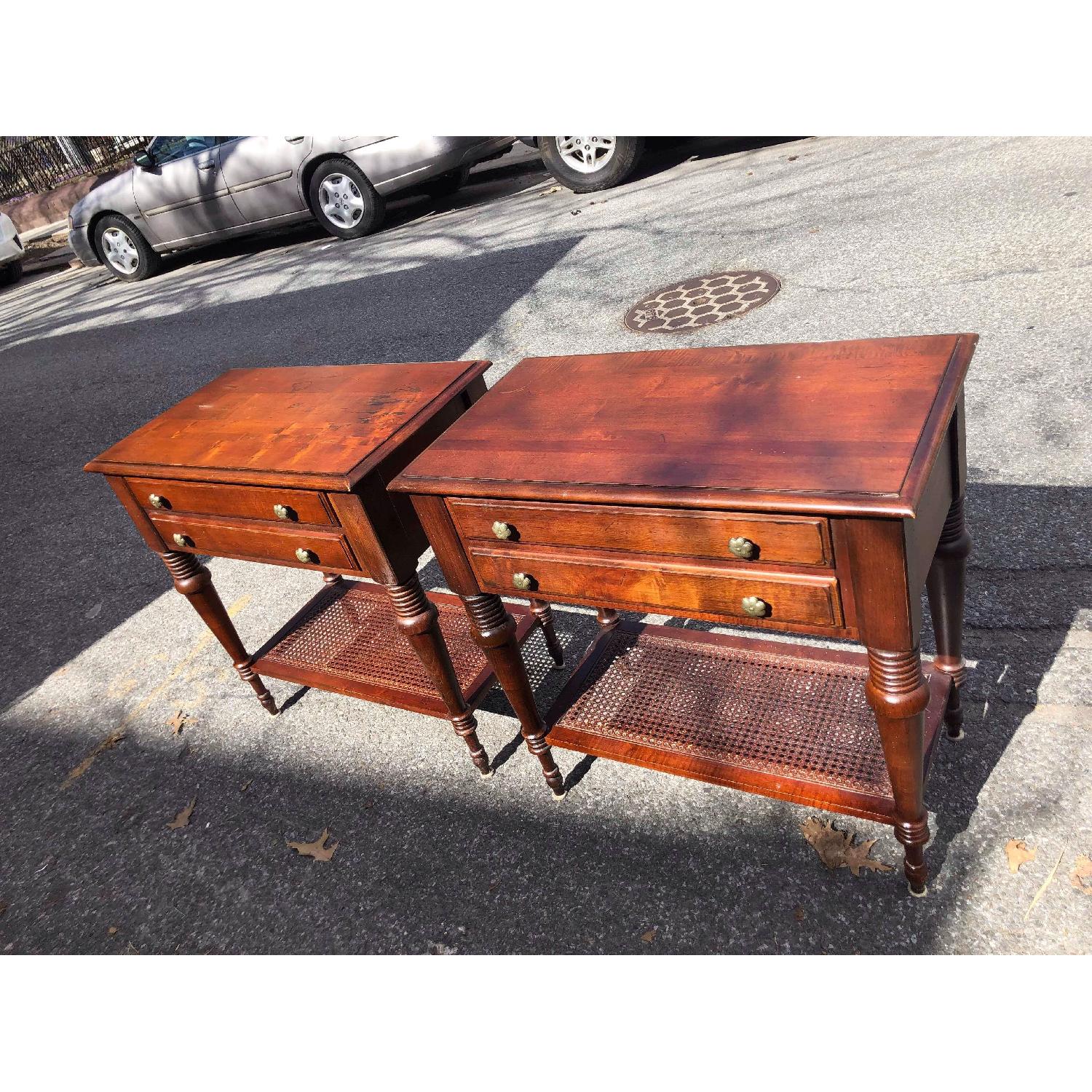 Ethan Allen Solid Wood Nightstands - image-3