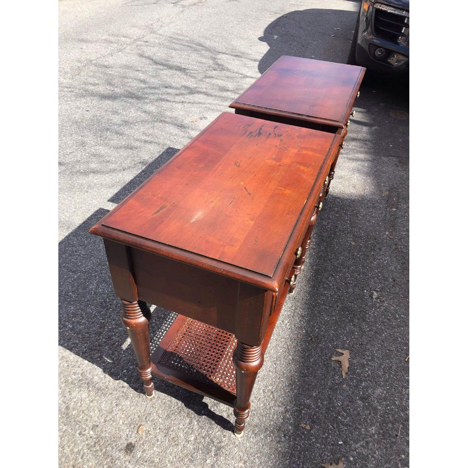 Ethan Allen Solid Wood Nightstands - image-13