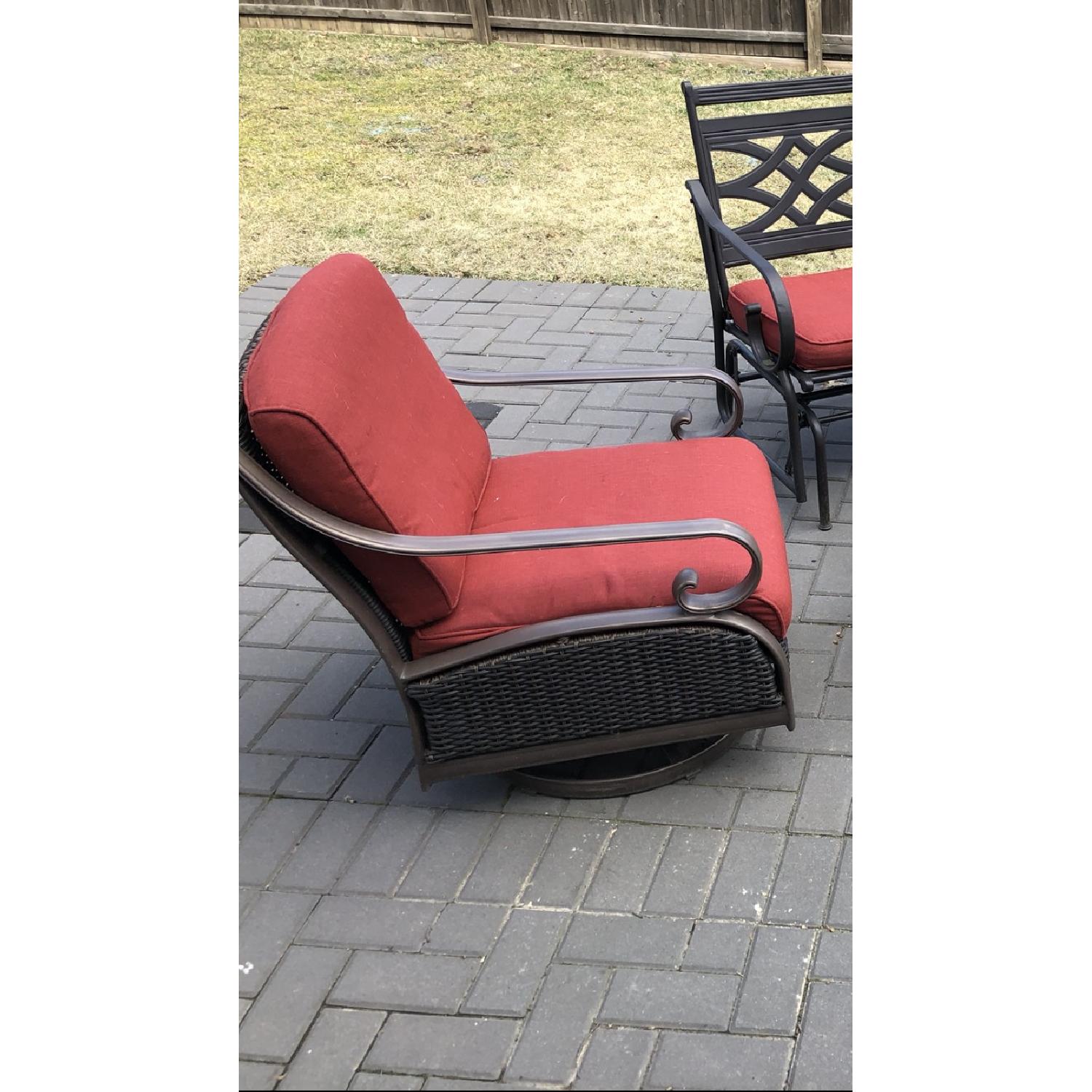 Hampton Bay 4 Piece Patio Conversation Set - image-2