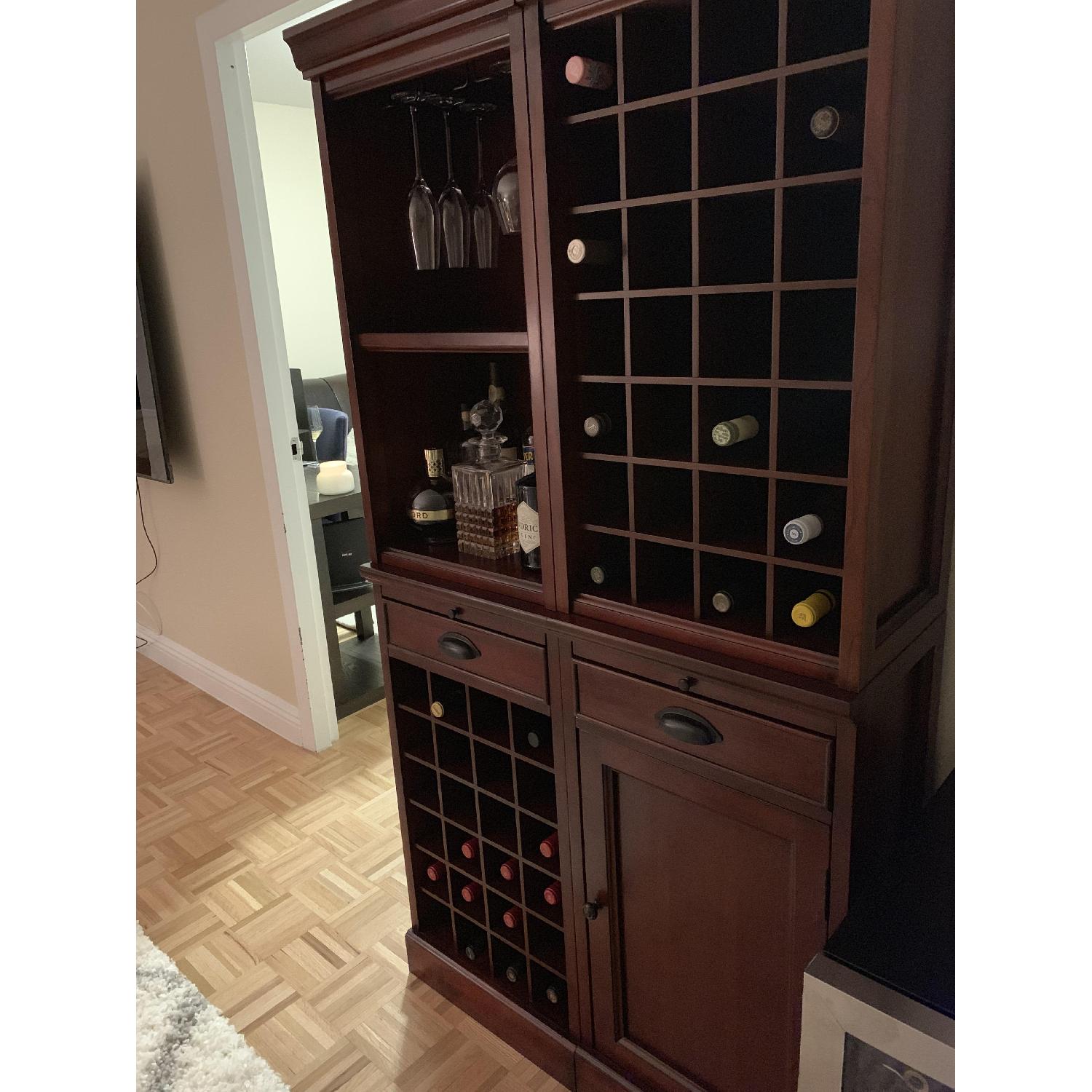 Pottery Barn 2-Piece Modular Bar Tower - image-2