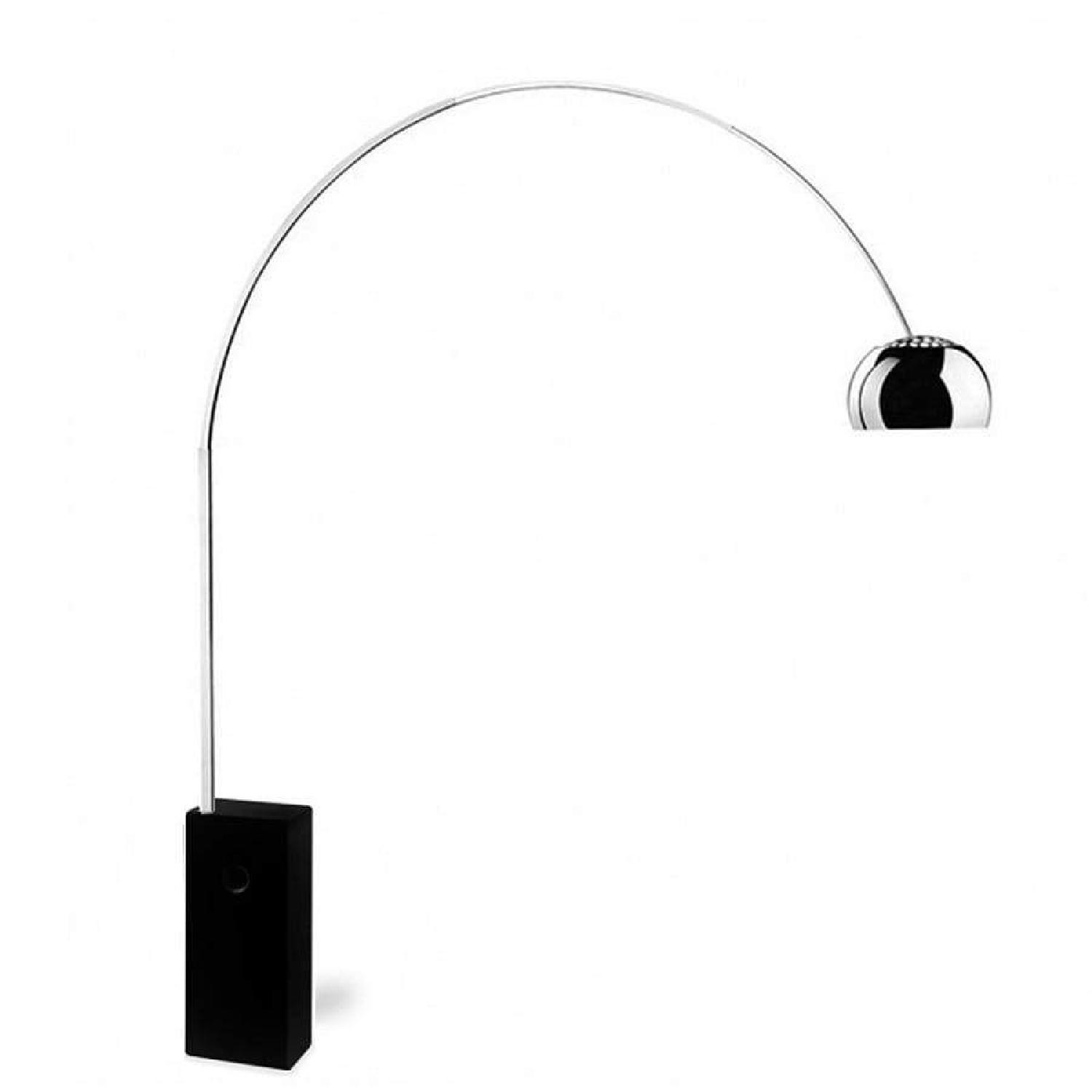 Manhattan Home Design Arco Floor Lamp Replica - image-0