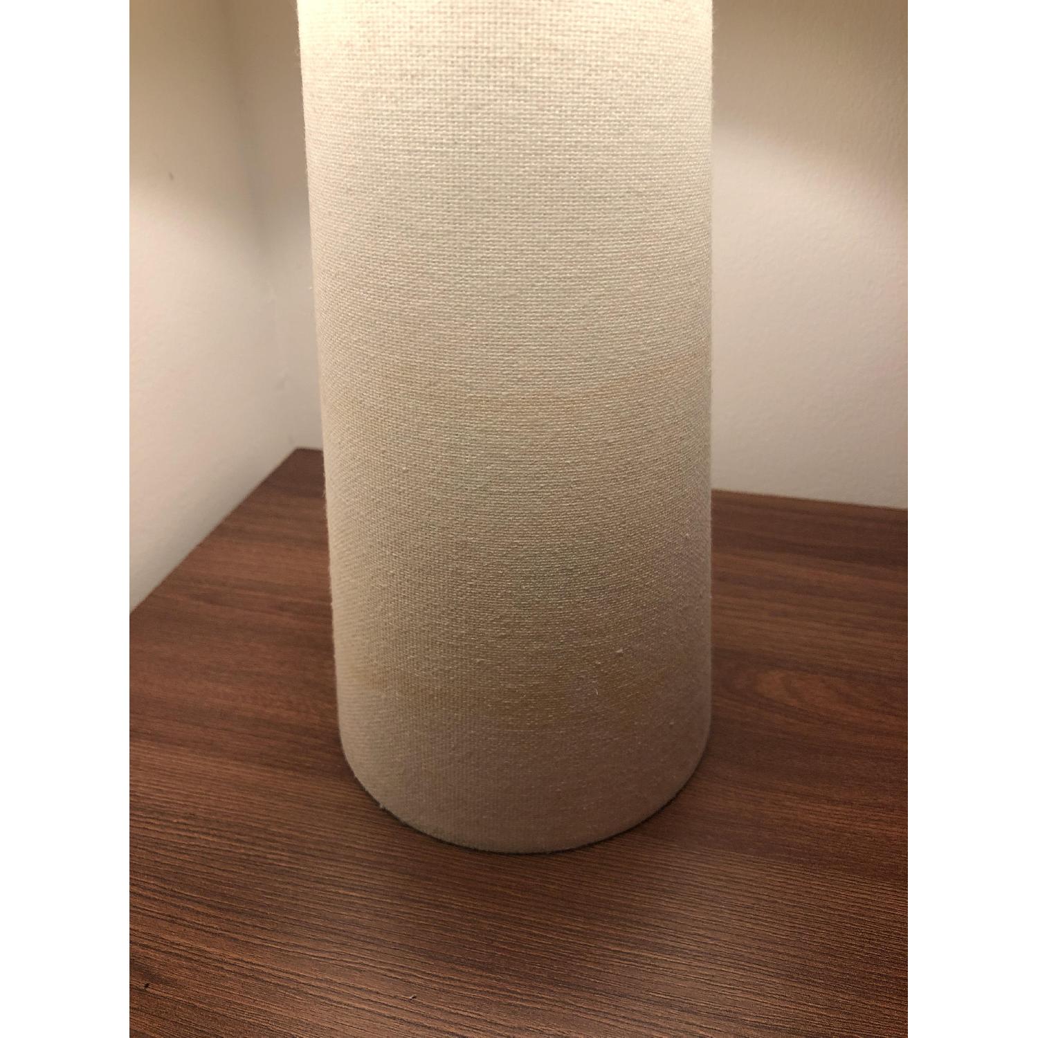 Crate & Barrel Fabric Table Lamp - image-4