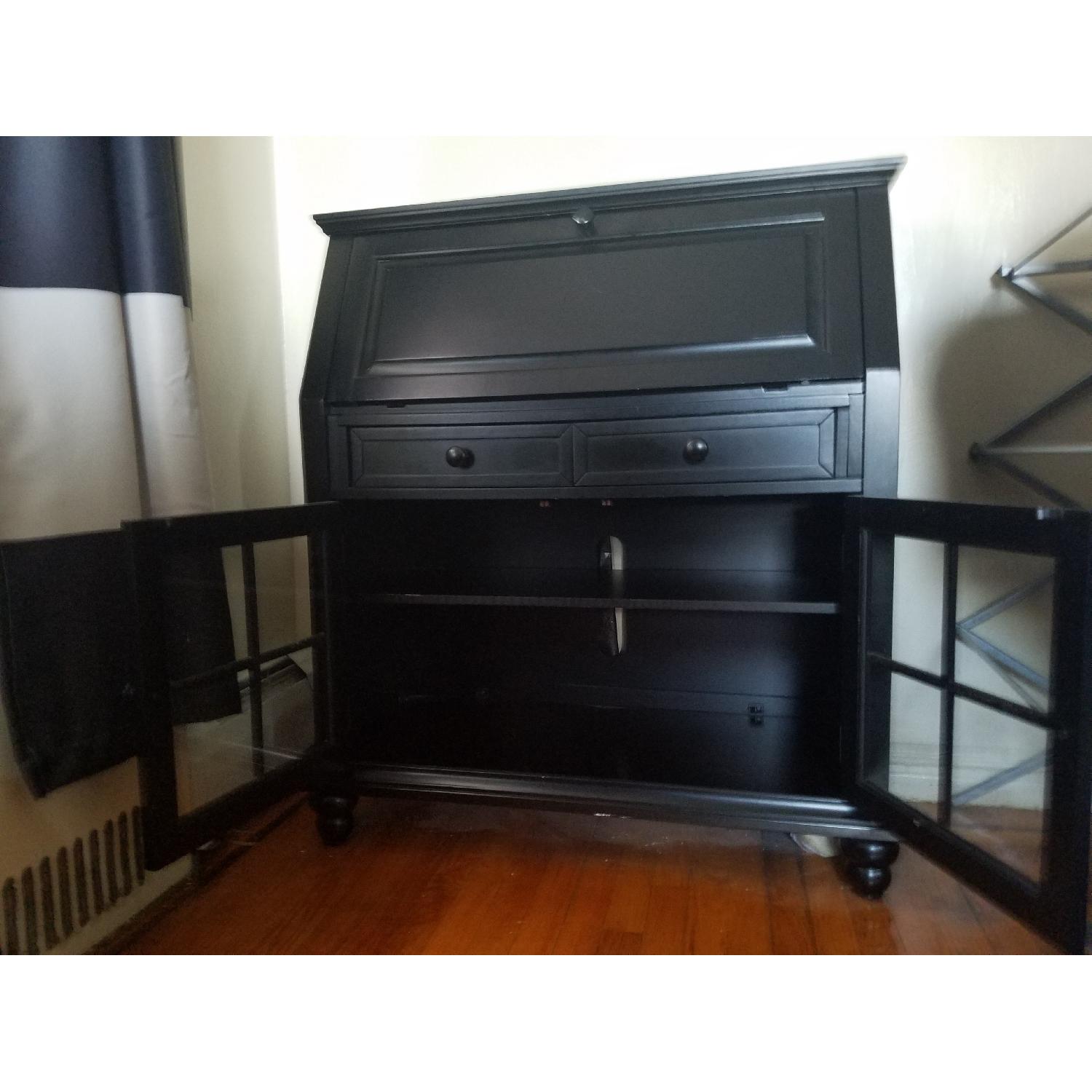 Hillsdale Furniture Black Secretary Desk - image-2