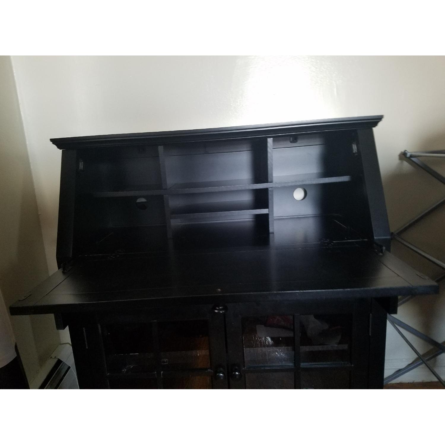 Hillsdale Furniture Black Secretary Desk - image-3