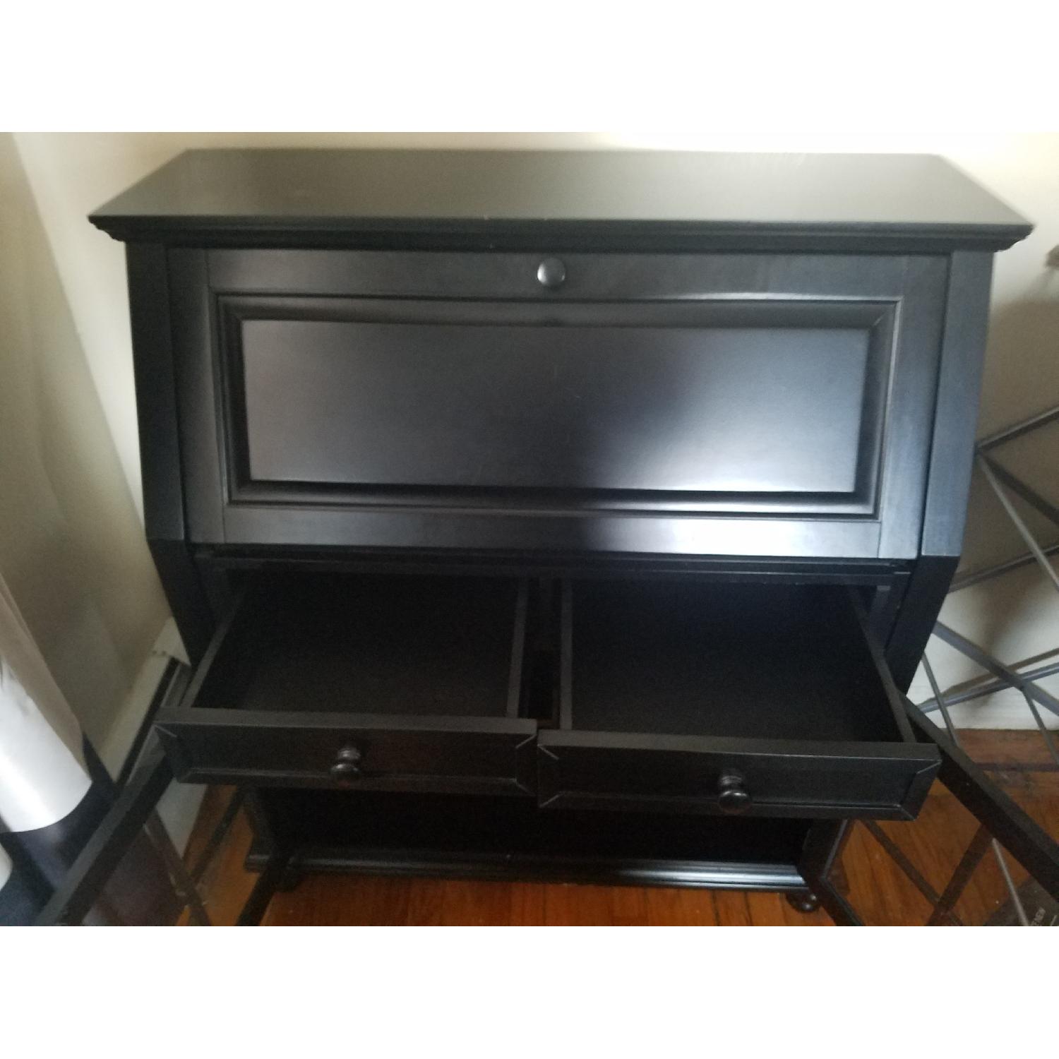 Hillsdale Furniture Black Secretary Desk - image-5