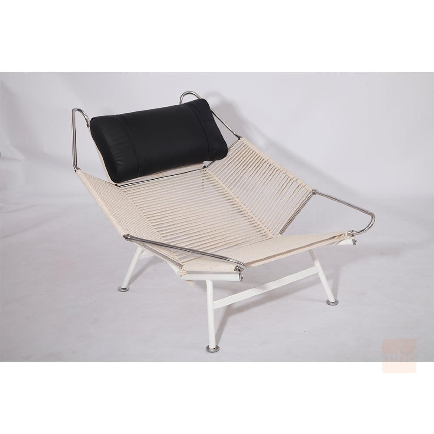 Manhattan Home Design Flag Halyard Lounge Chair - image-1