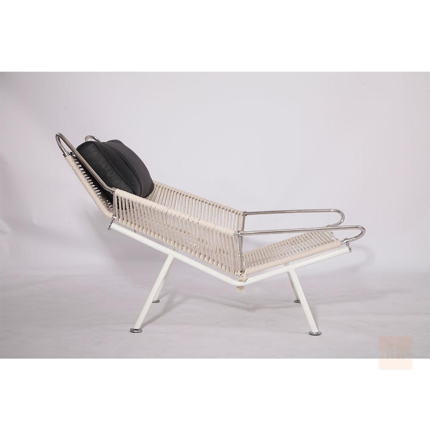 Manhattan Home Design Flag Halyard Lounge Chair - image-4