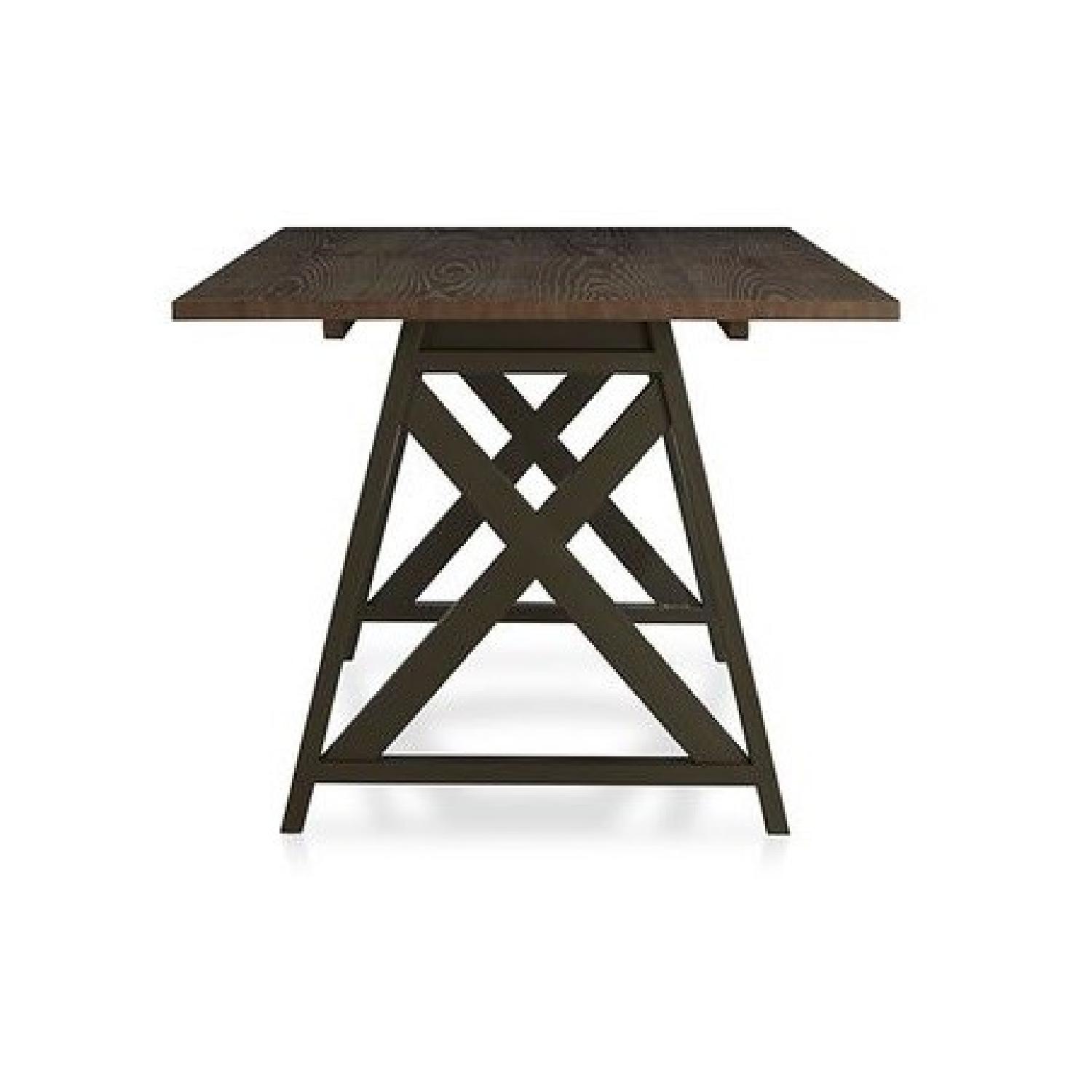 Crate & Barrel Expandable Dining Table - image-6