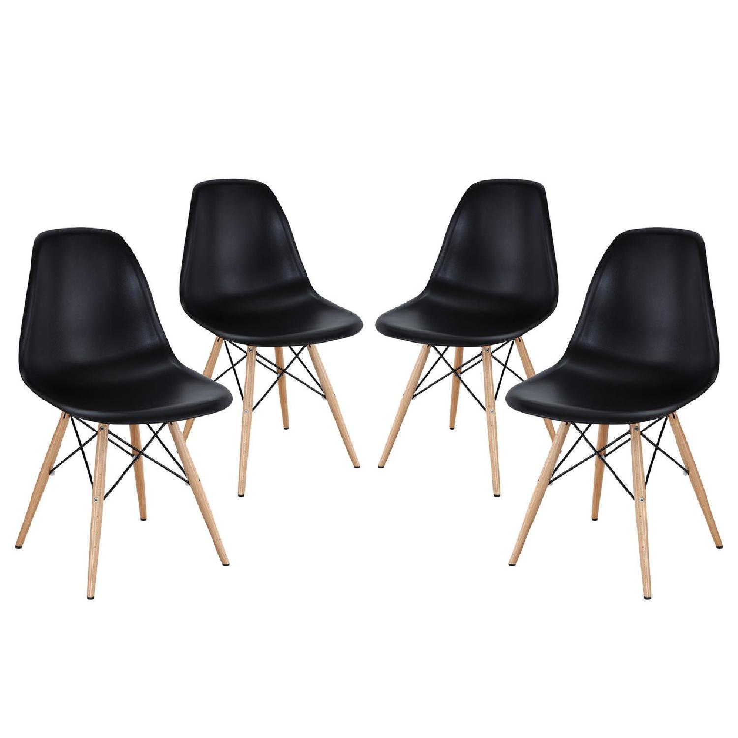 Manhattan Home Design Modern Molded Plastic Side Chairs - image-0