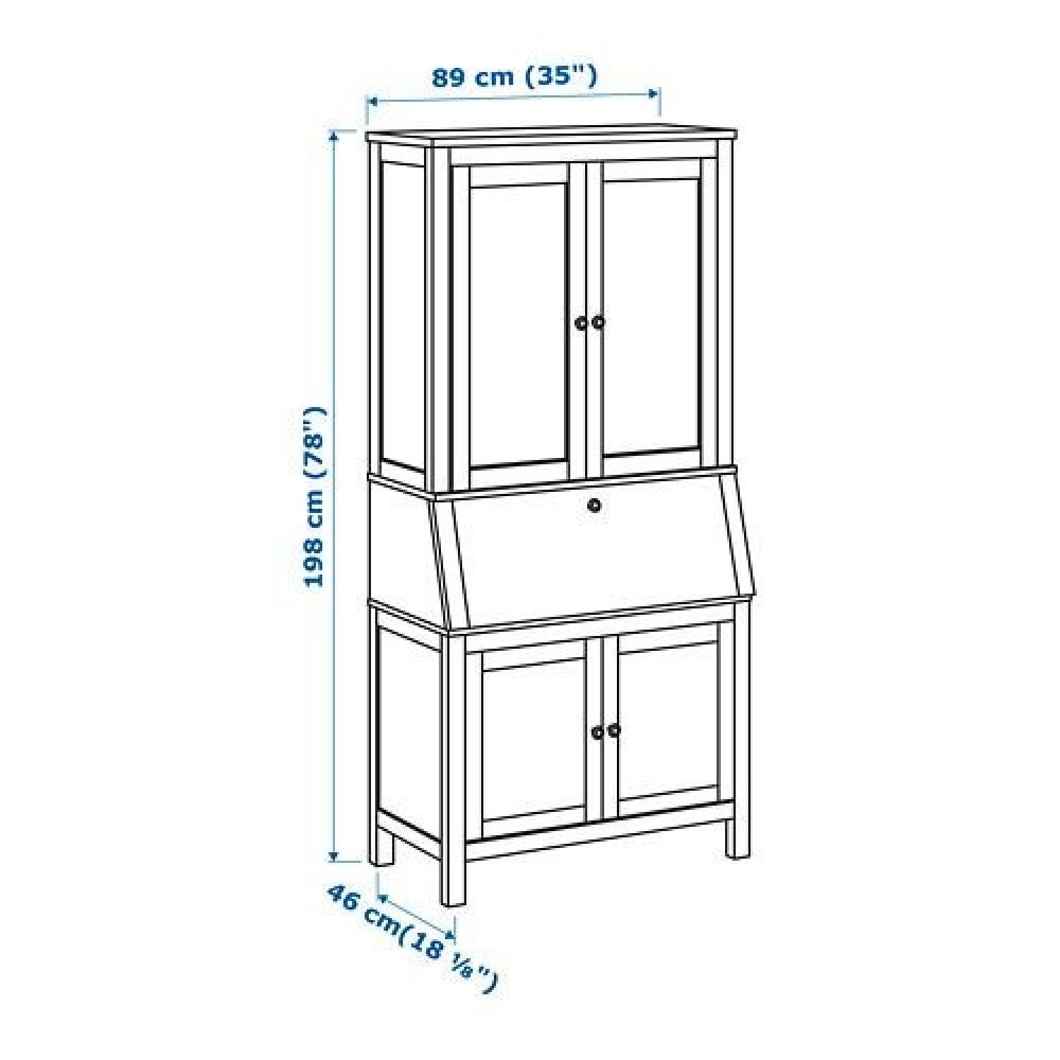 Ikea Hemnes Secretary Desk - image-8