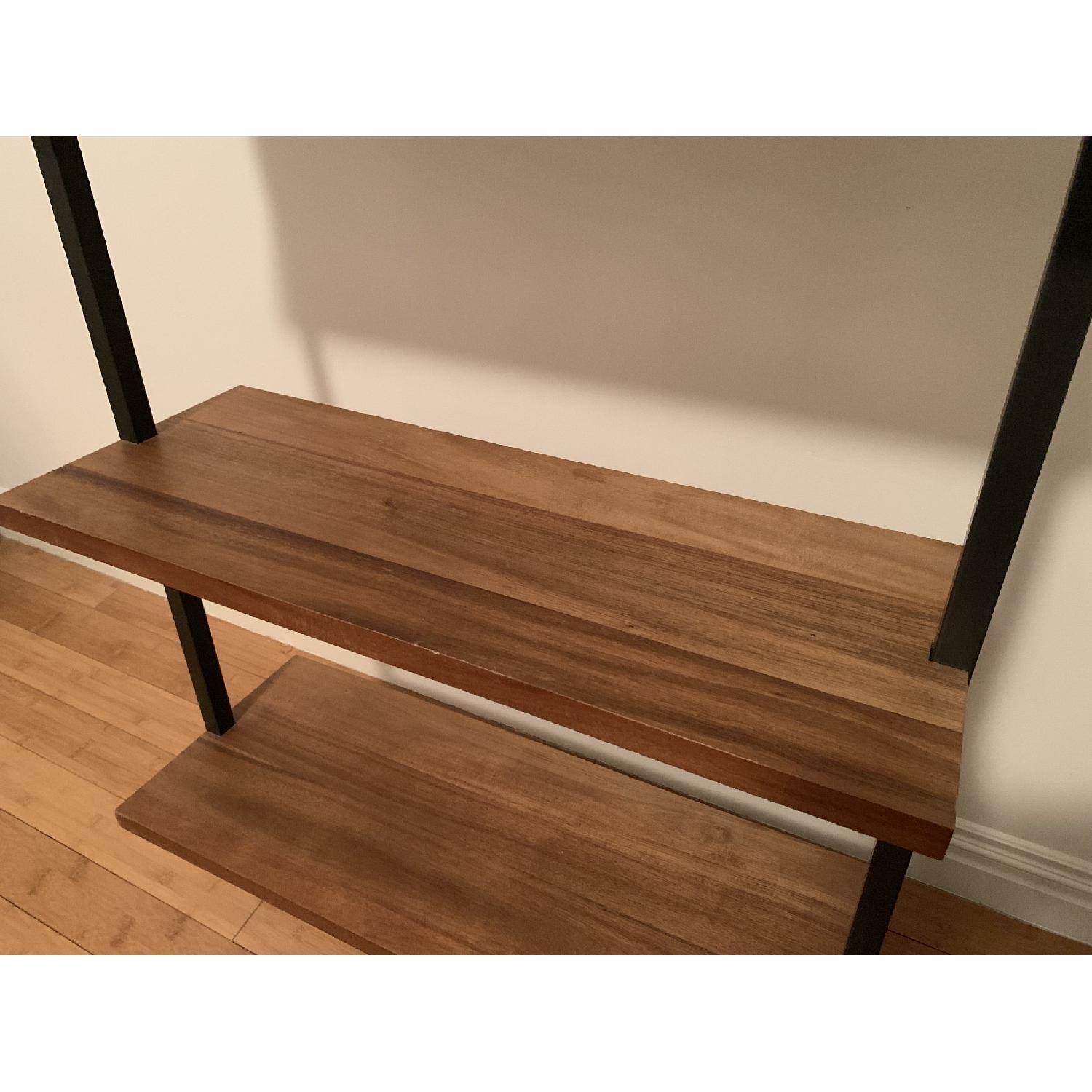 CB2 Helix Acacia Bookshelf - image-4