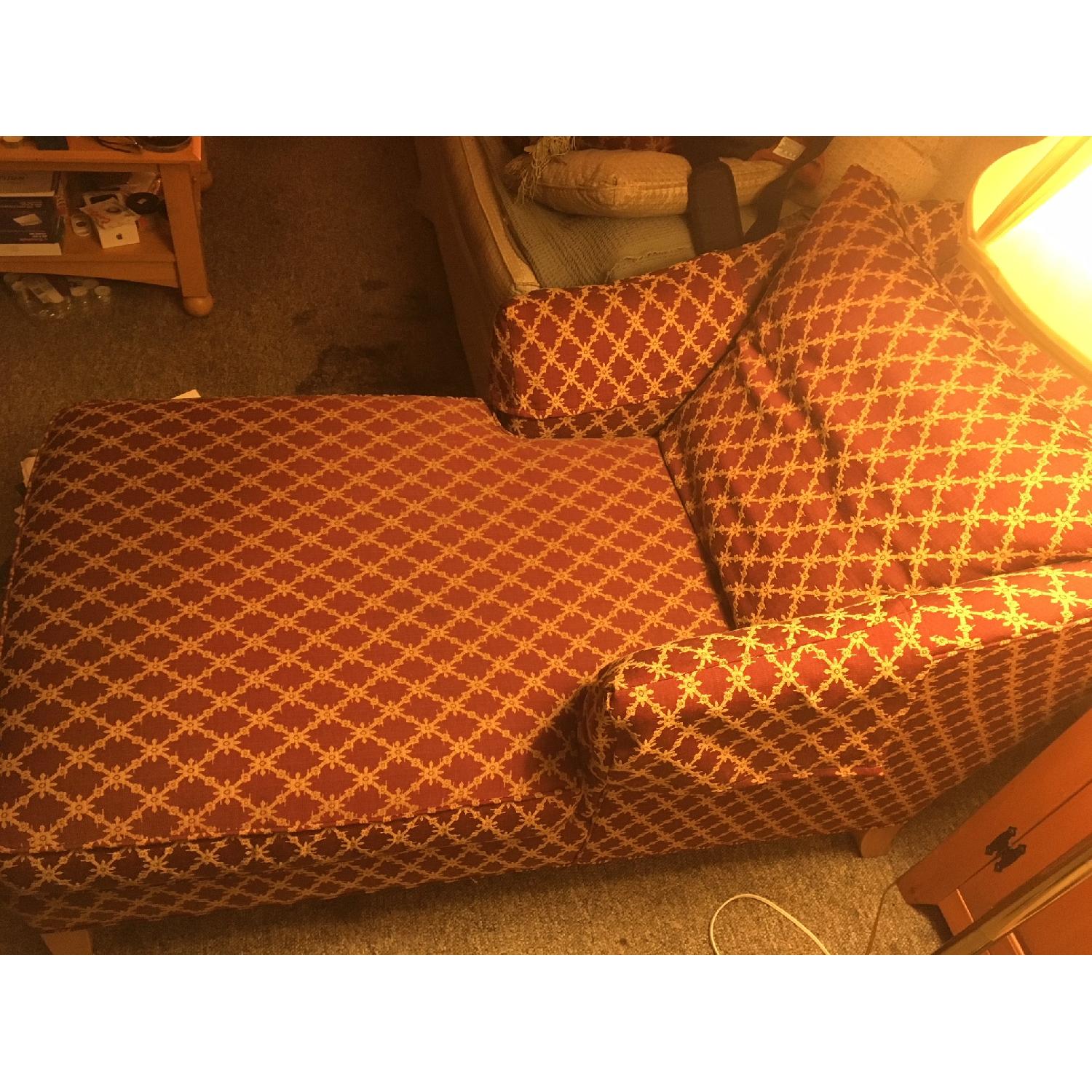 Ethan Allen Chaise Lounge w/ Arms - image-3