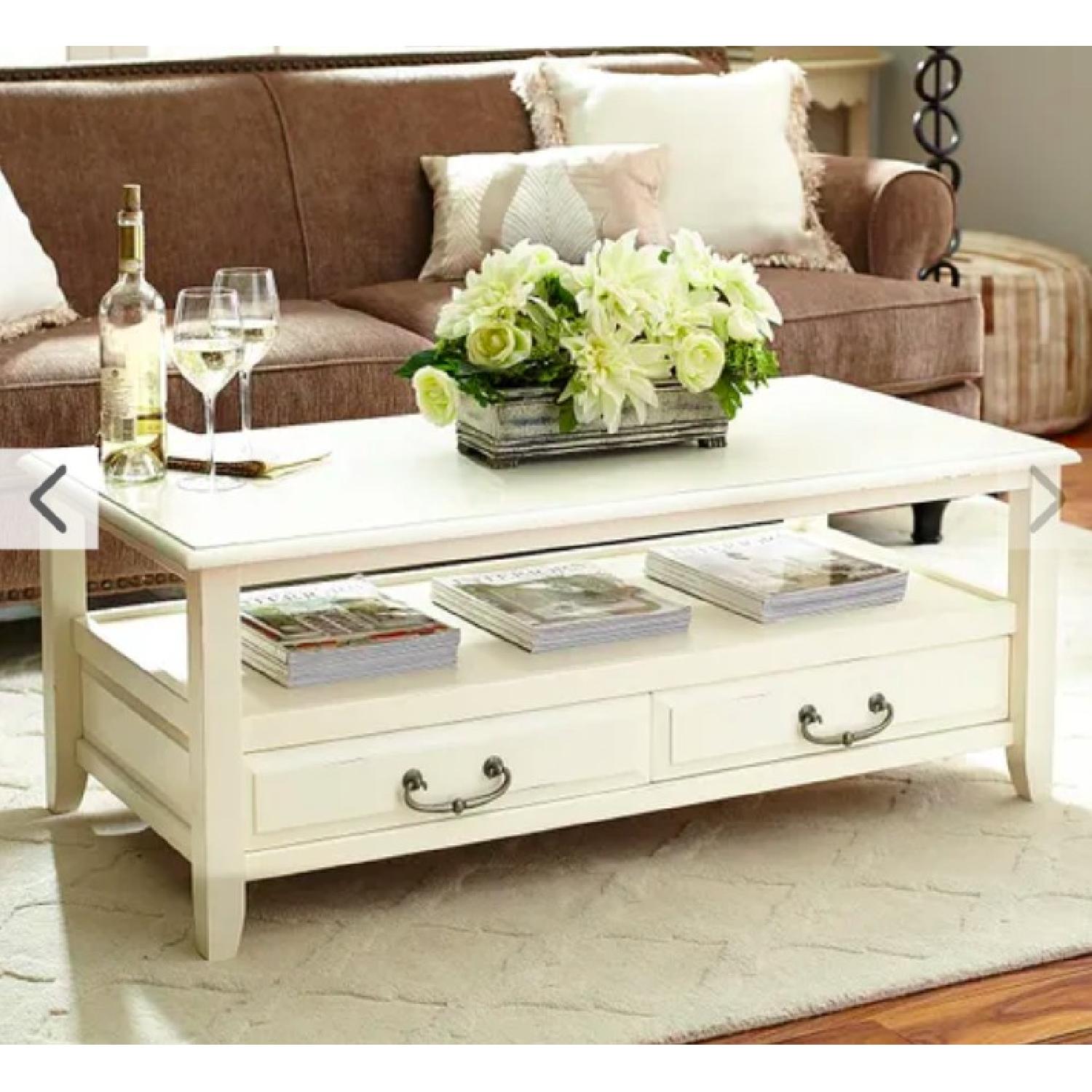 Pier 1 Anywhere White Coffee Table - image-4