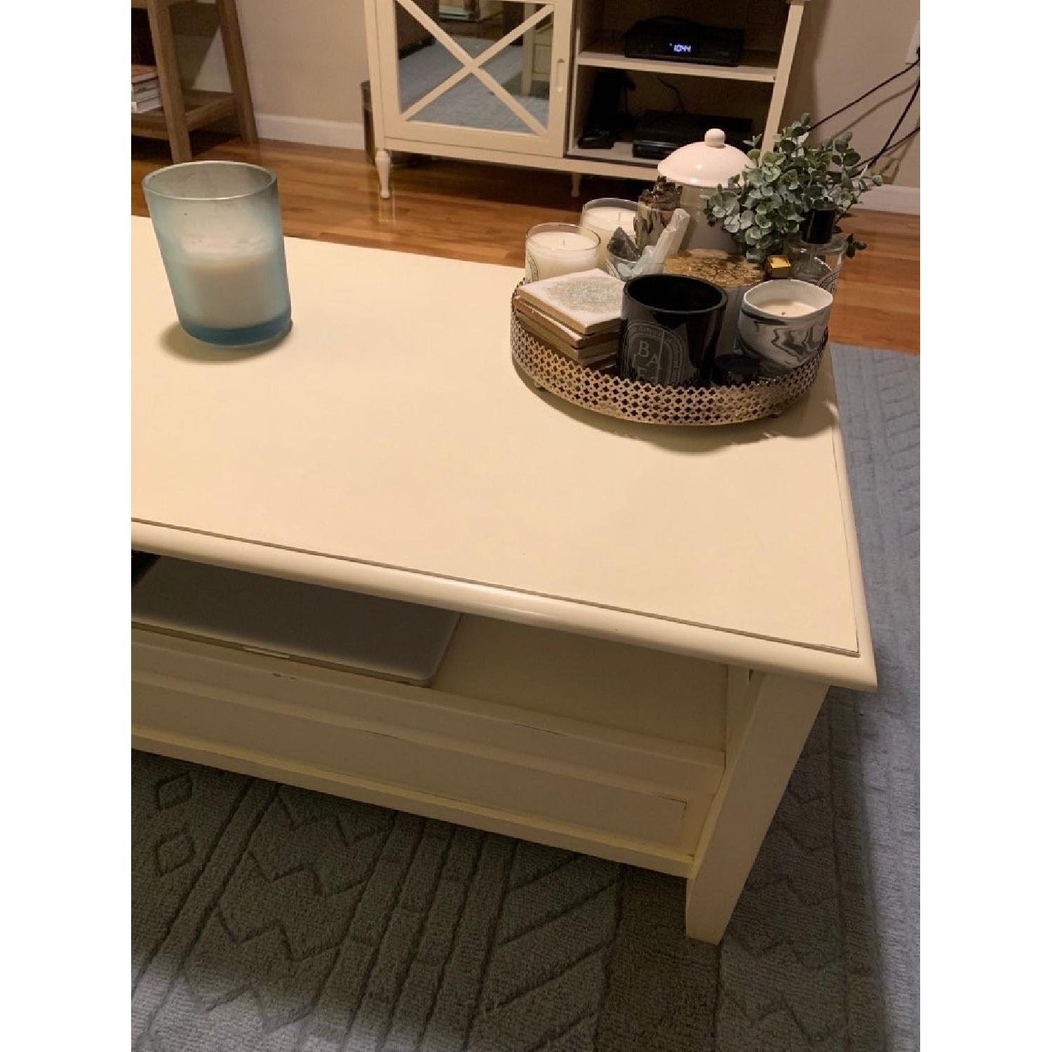 Pier 1 Anywhere White Coffee Table - image-6