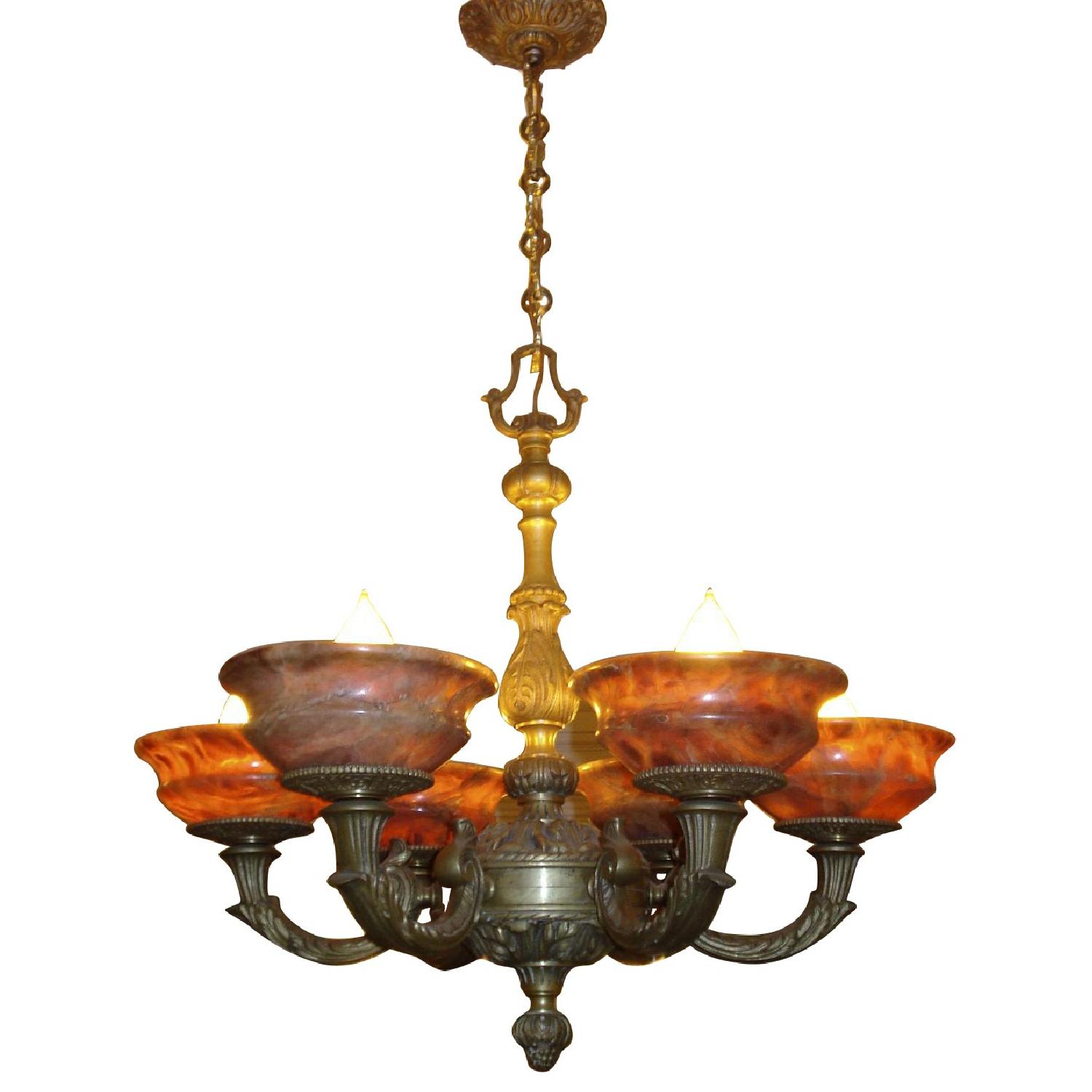 Restoration Hardware Oversized Modern Chandelier AptDeco