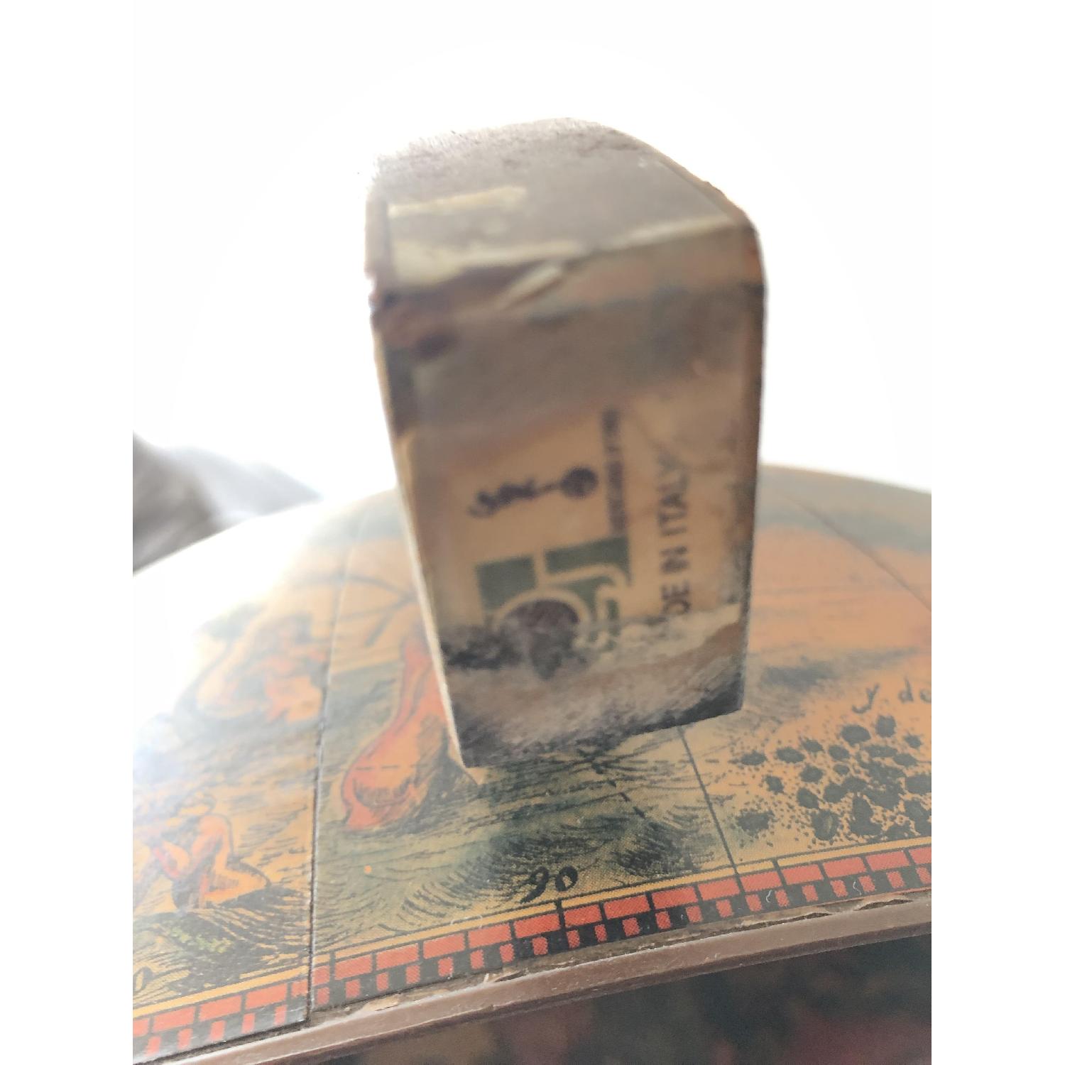 Antique Italian Rotating Globe Bar - image-3