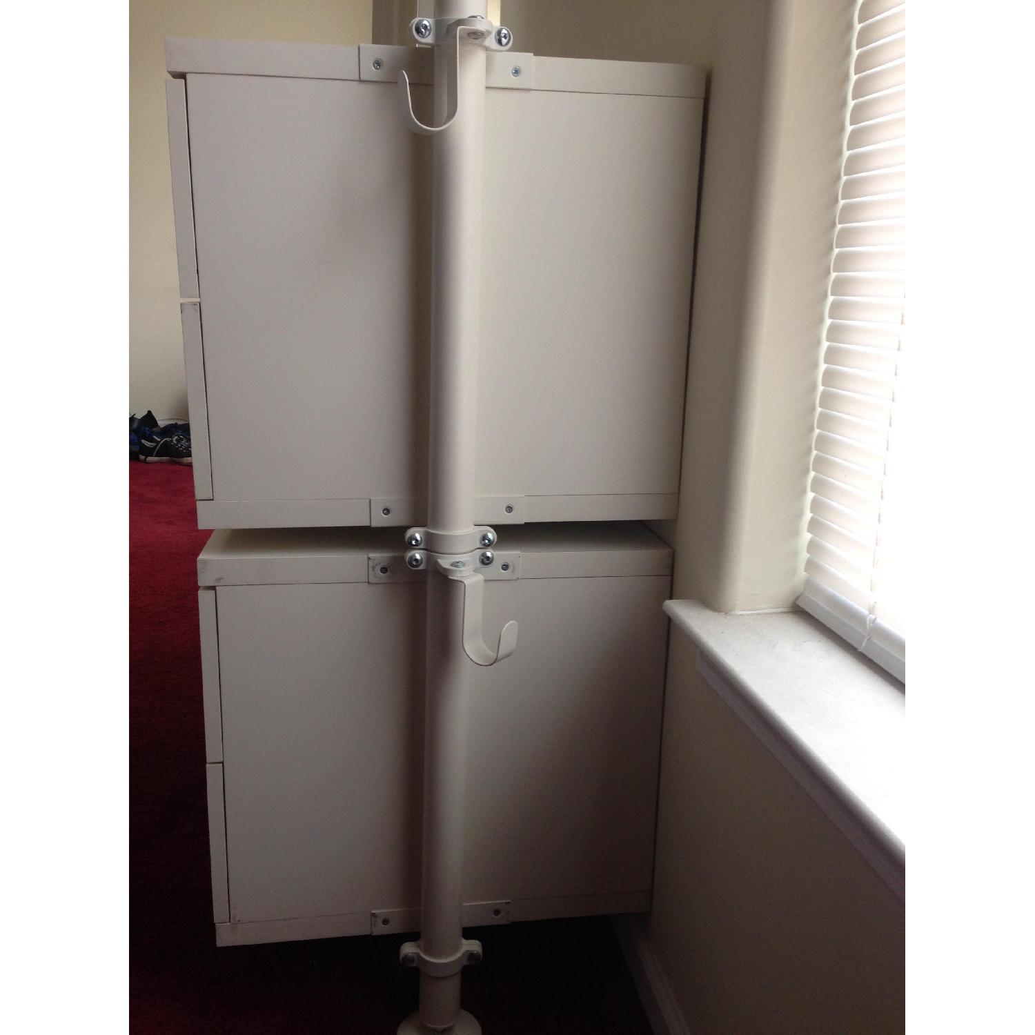 Ikea Free Standing Dresser w/ Storage Mirror & Top Shelf - image-4