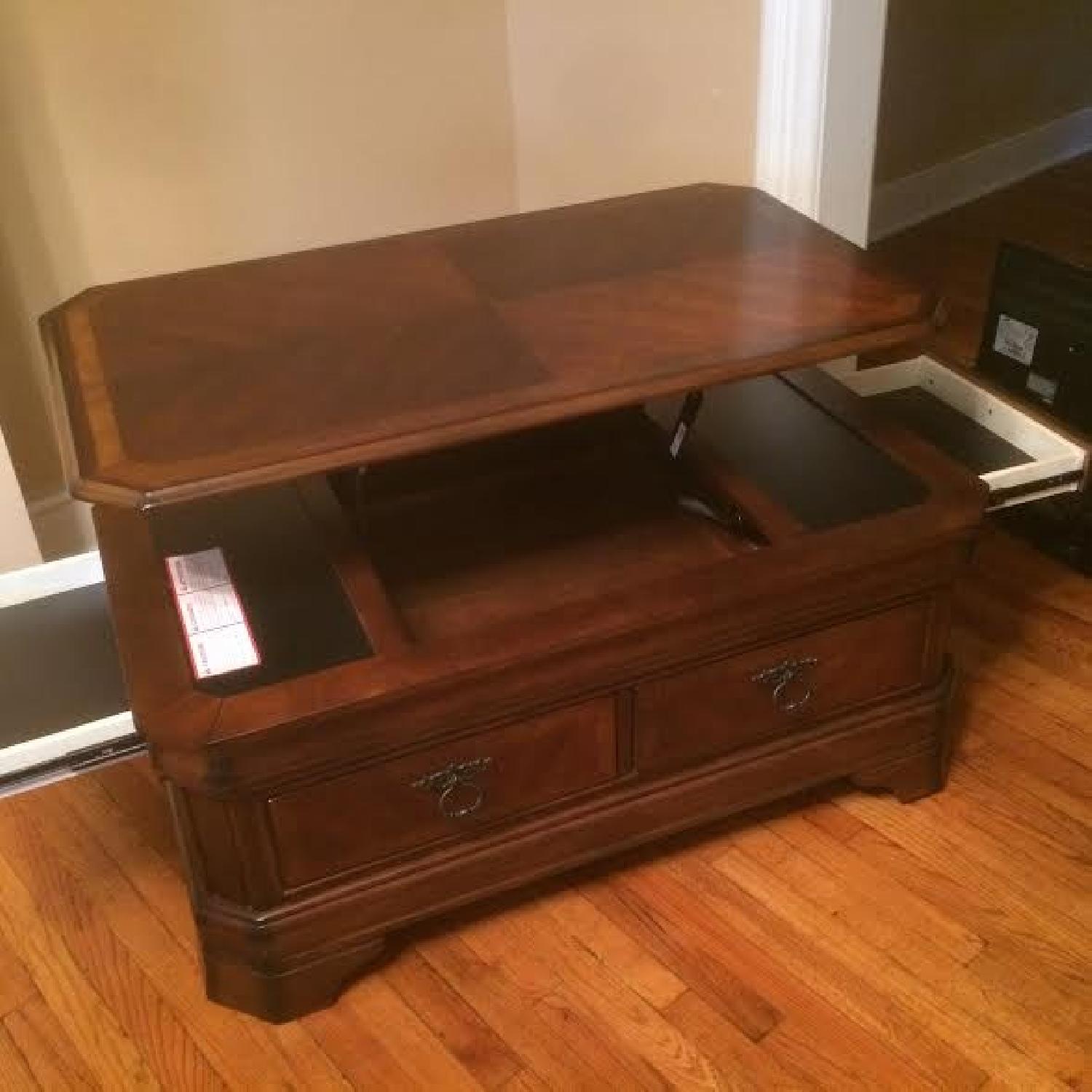 Wood TV/Cocktail Table - image-3
