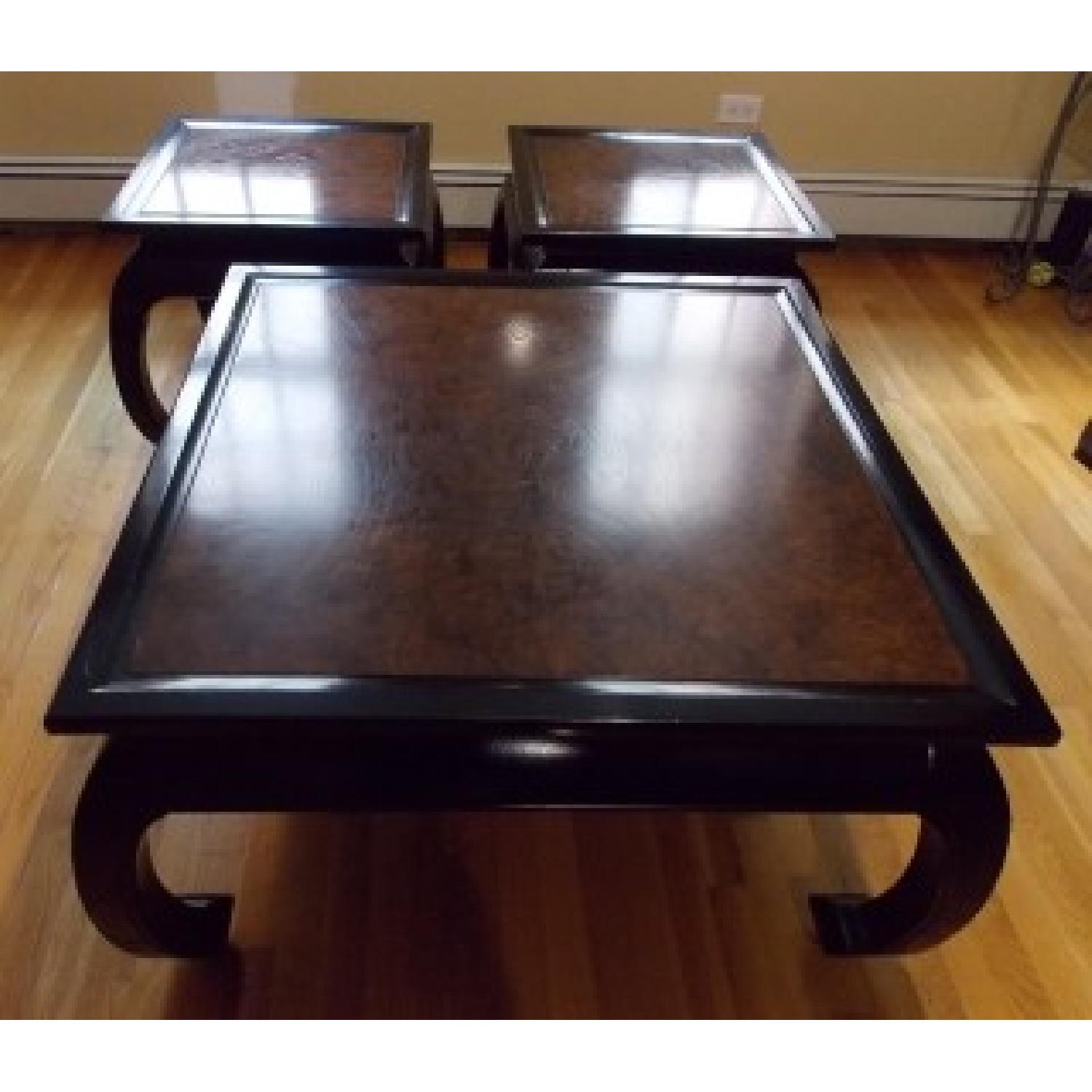 Bombay Coffee Table + 2 Side Tables AptDeco